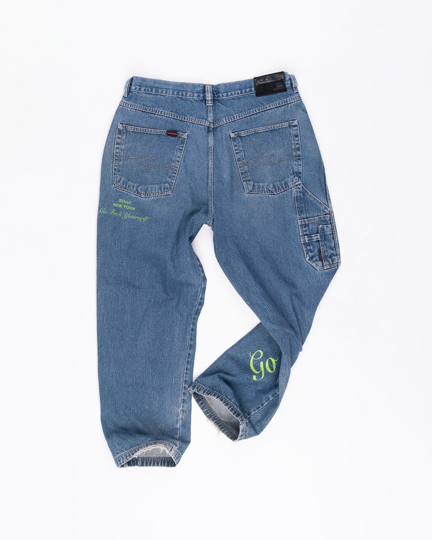Fubu Blue Denim Jeans Size: 38