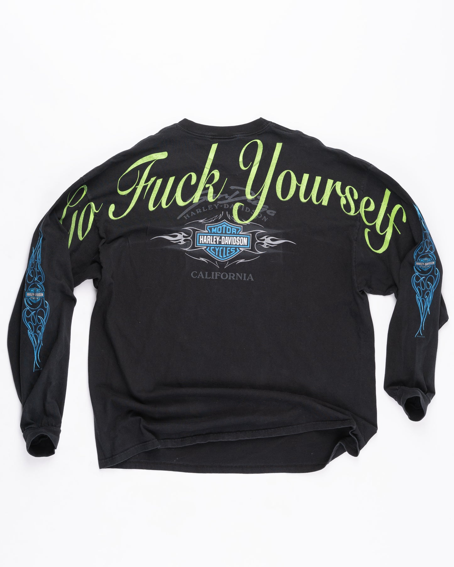 Ride it Hot Harley Davidson Long Sleeve T-Shirt Size: XXXLarge