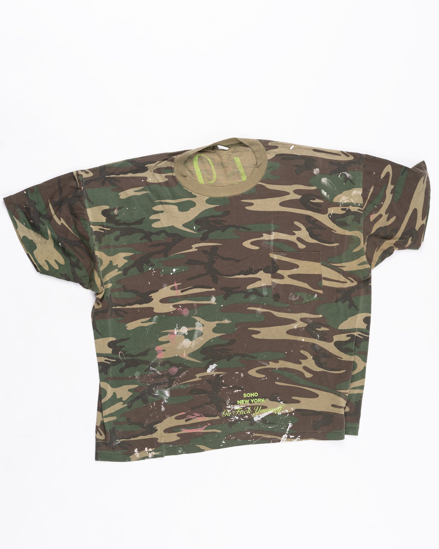 Camo T-Shirt Size: Large