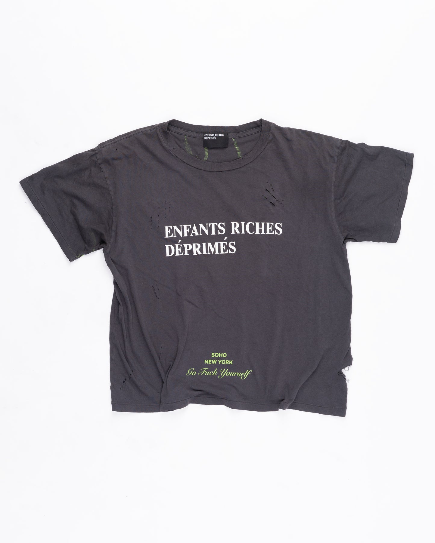 ERD Distressed T-Shirt Size: Medium
