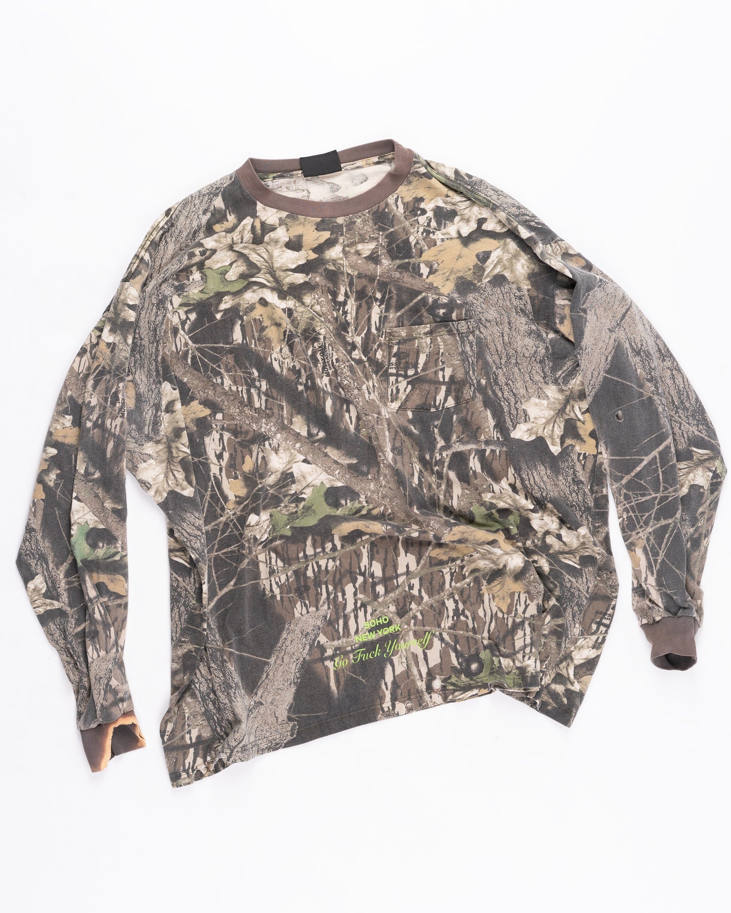 Faded Real Tree Camo Long Sleeve Size: XXLarge