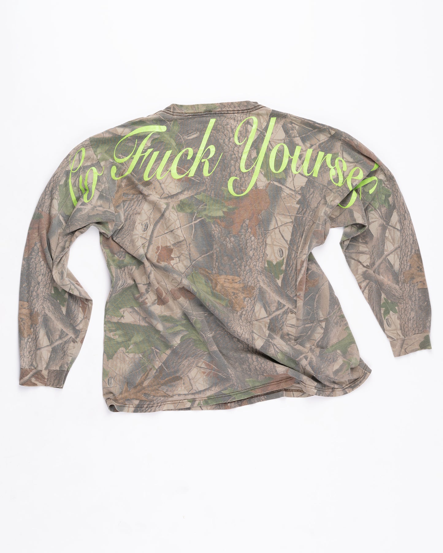 Camo Long Sleeve T-Shirt Size: Small