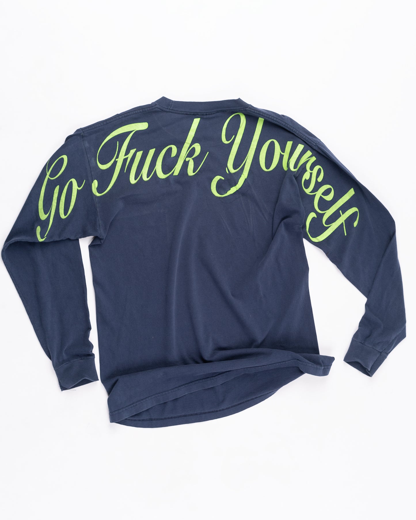 Navy Pornstar Long Sleeve Size: Large