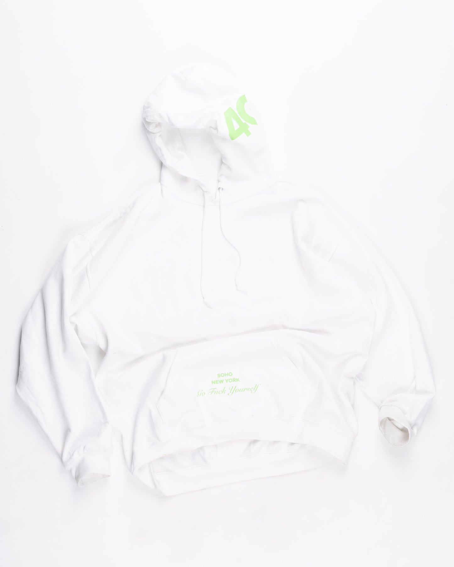 White GFYS Friends and Family Hoodie
