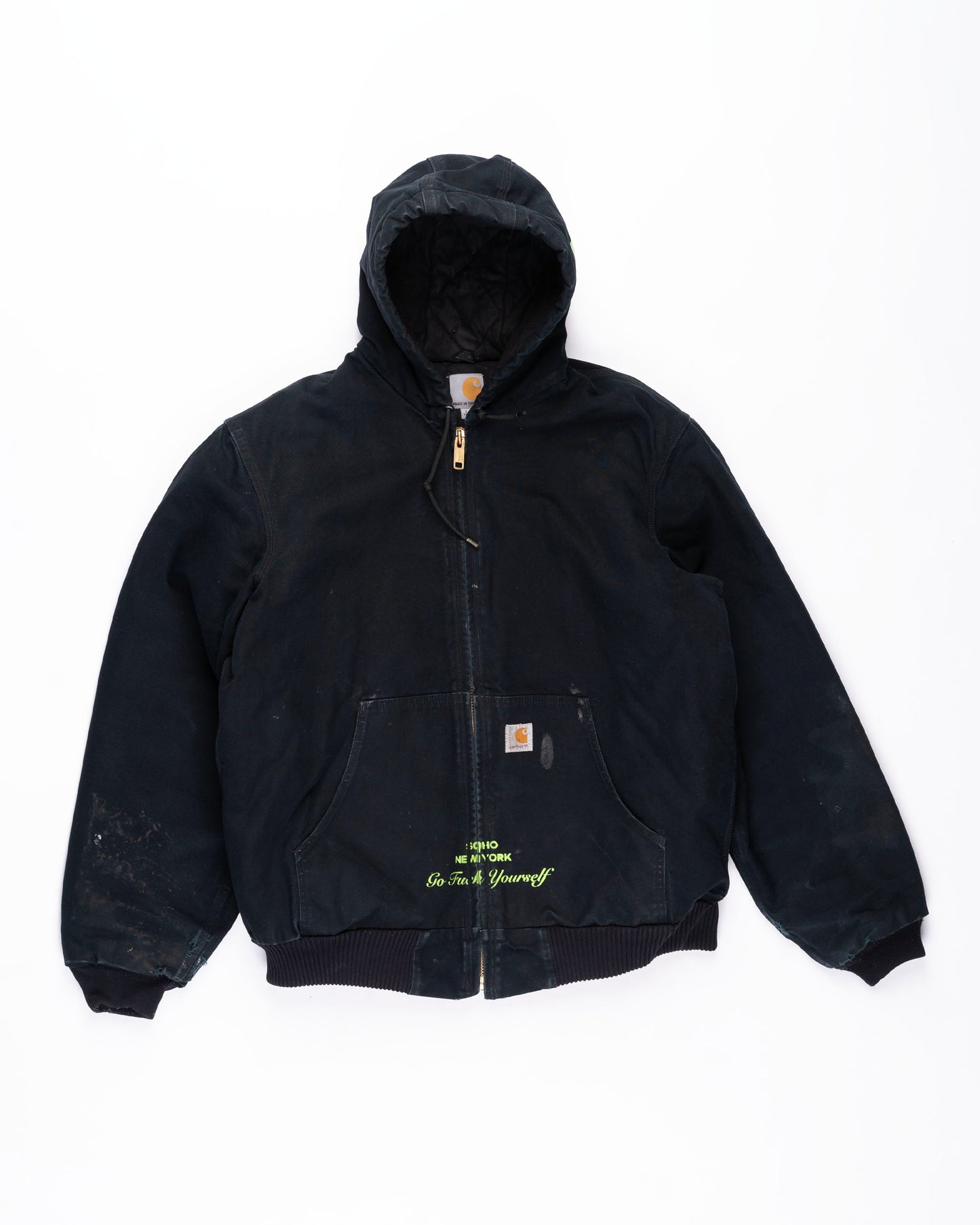 Canvas Carhart Jacket Size: Large