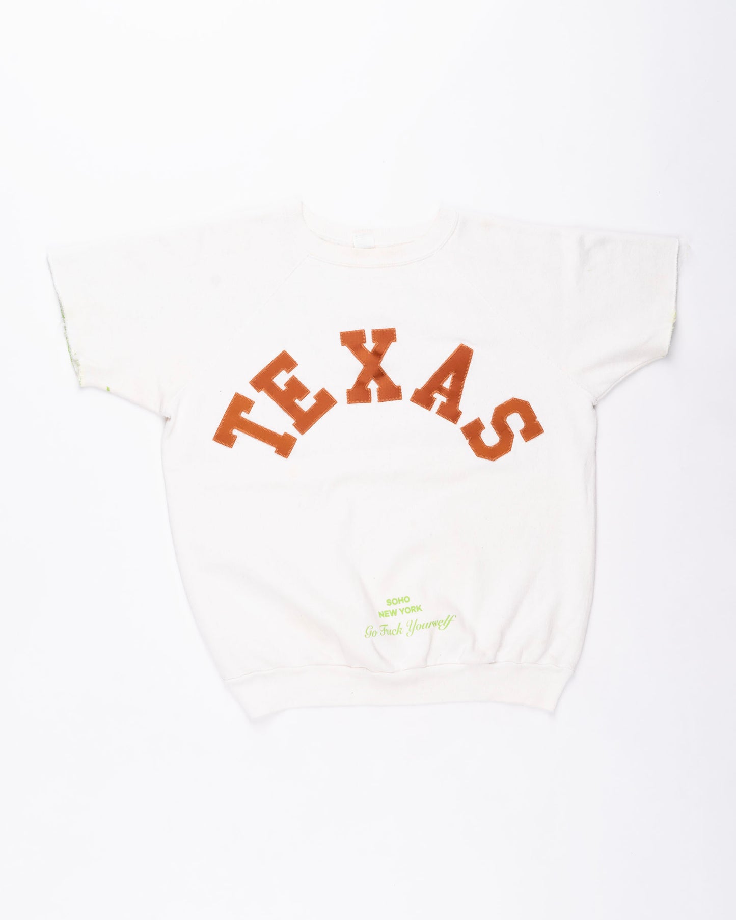 Texas Cut Off Crewneck Size: Large