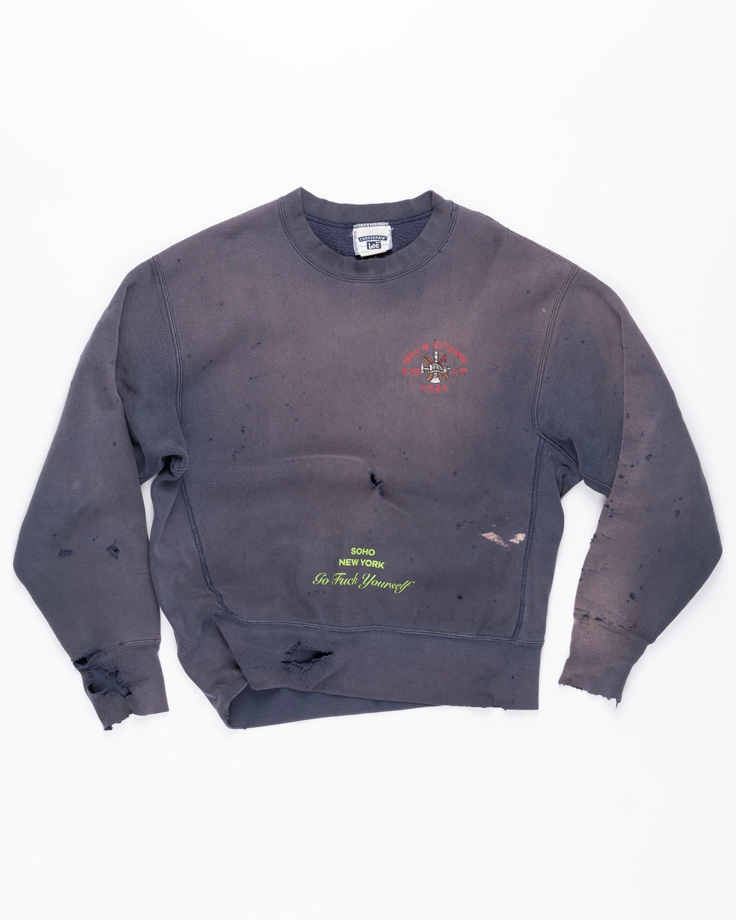 Hell's Kitchen Crewneck Size: Large