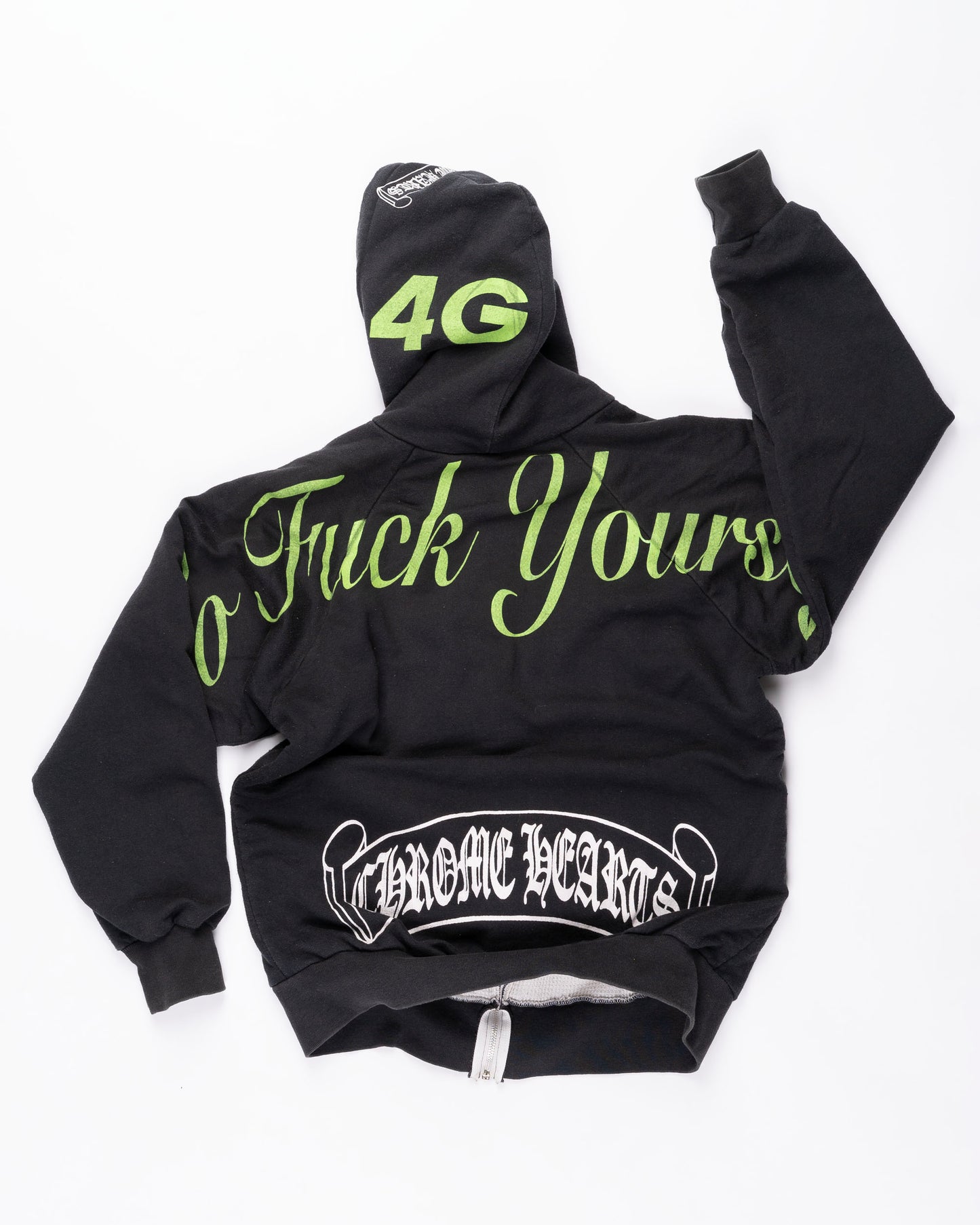 Chrome Hearts Zip Up Hoodie Size: Large