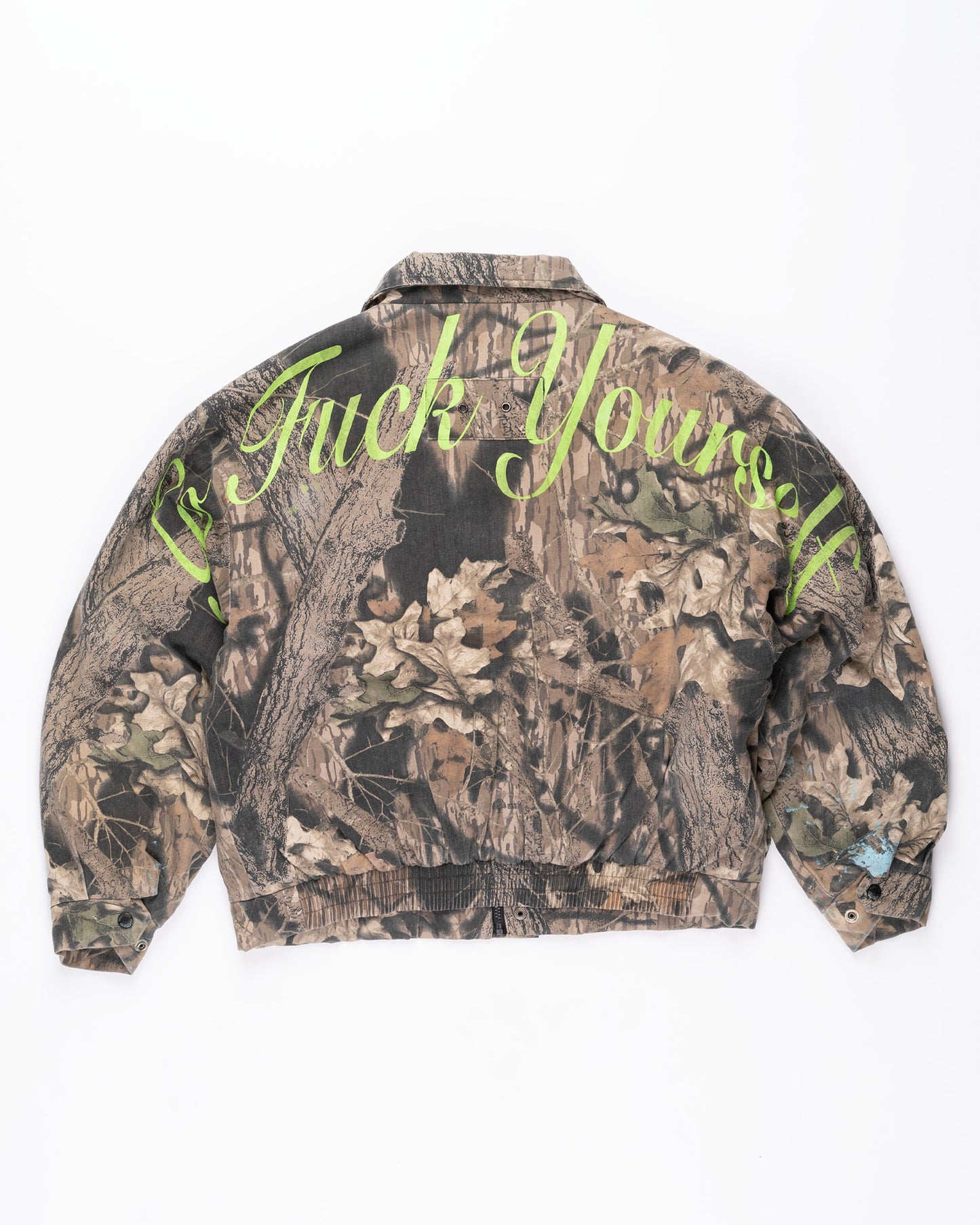 Camo Work Jacket Size: Medium