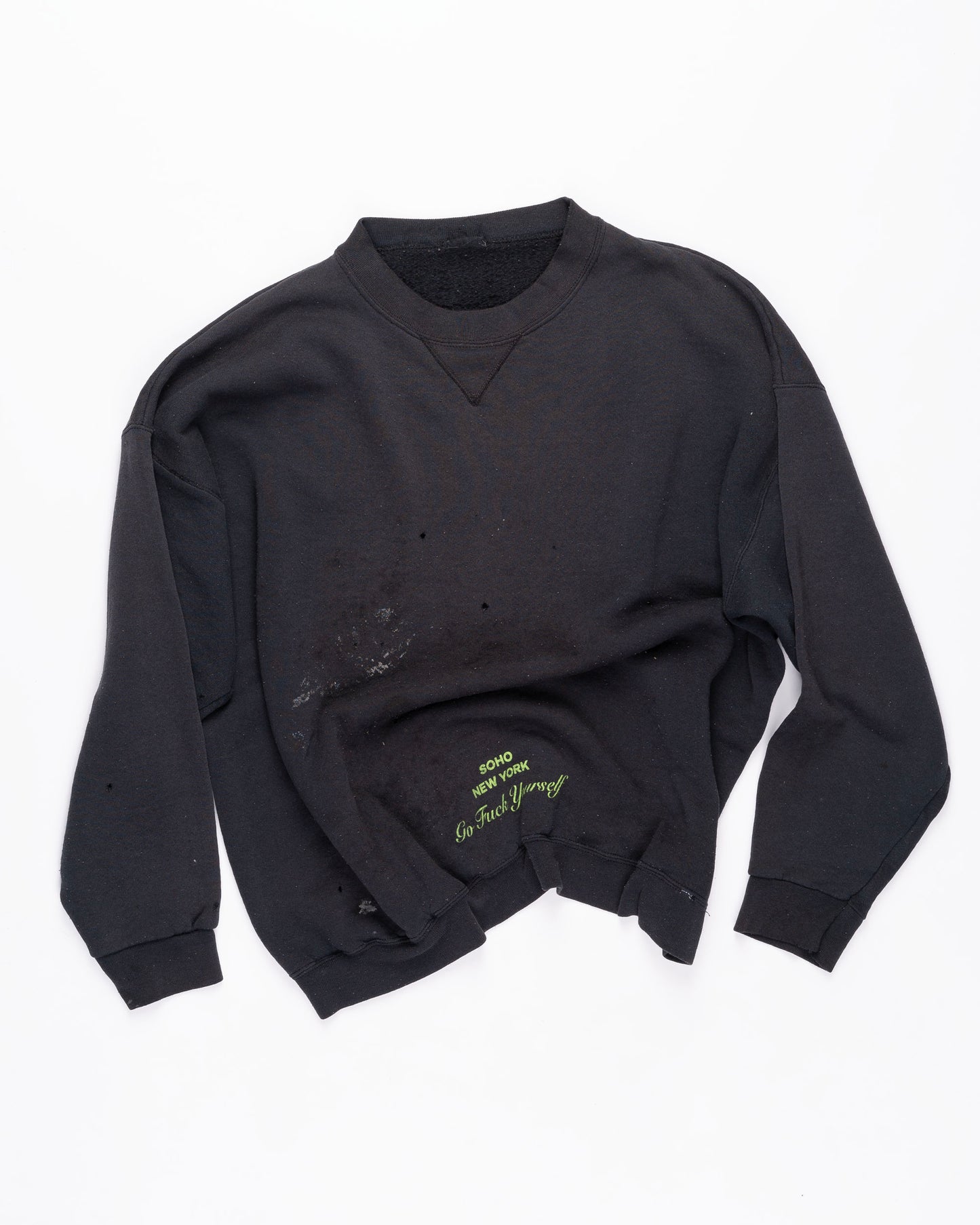 Thrashed Crewneck Size: XLarge