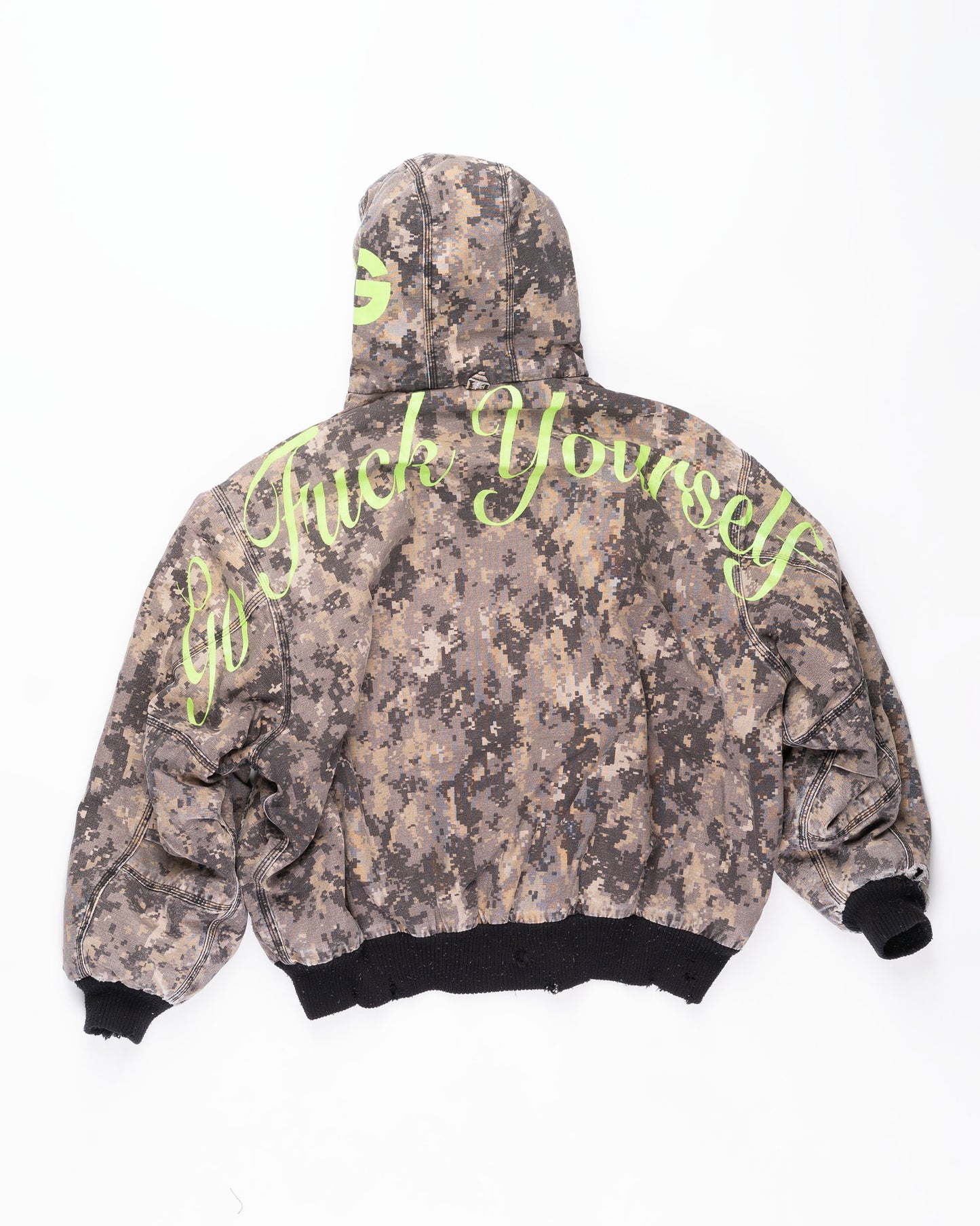 Camo Canvas Jacket Size: XLarge