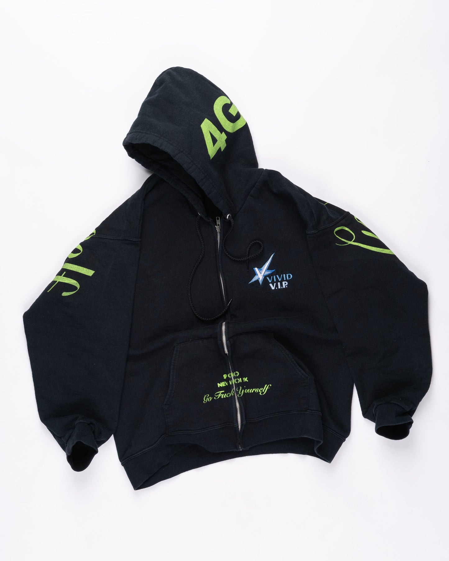 Vivid VIP Zip Up Hoodie Size: Medium