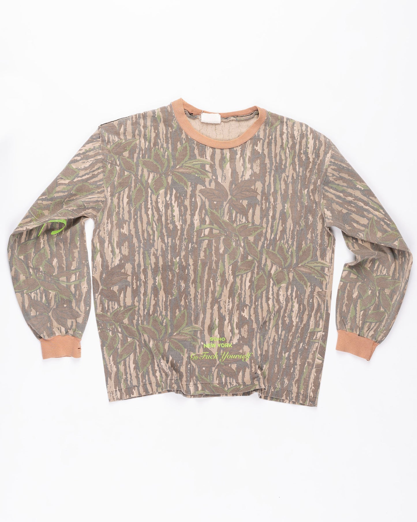 Bark Camo Long Sleeve Size: XLarge