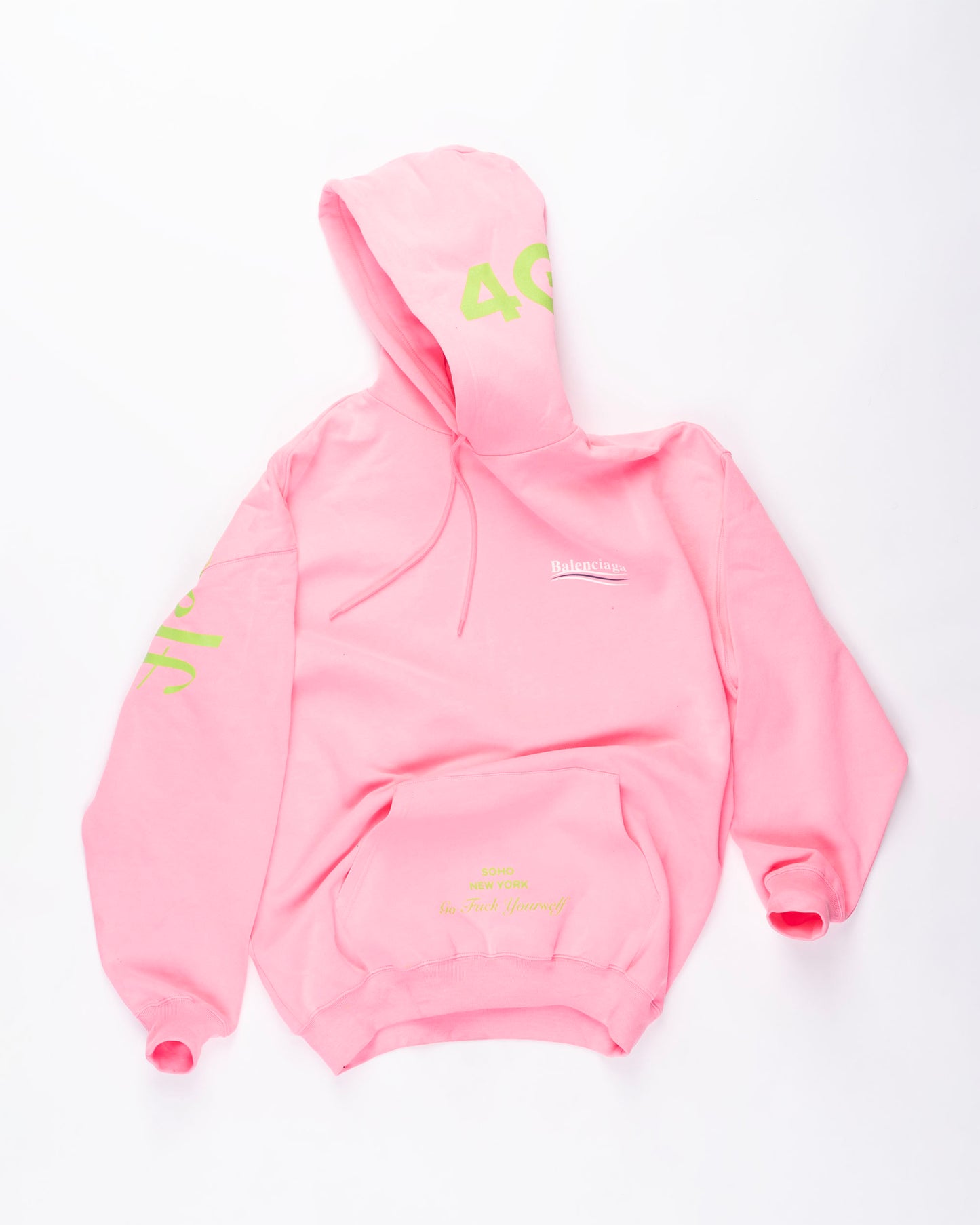 Balenciaga Logo Hoodie Size: Small