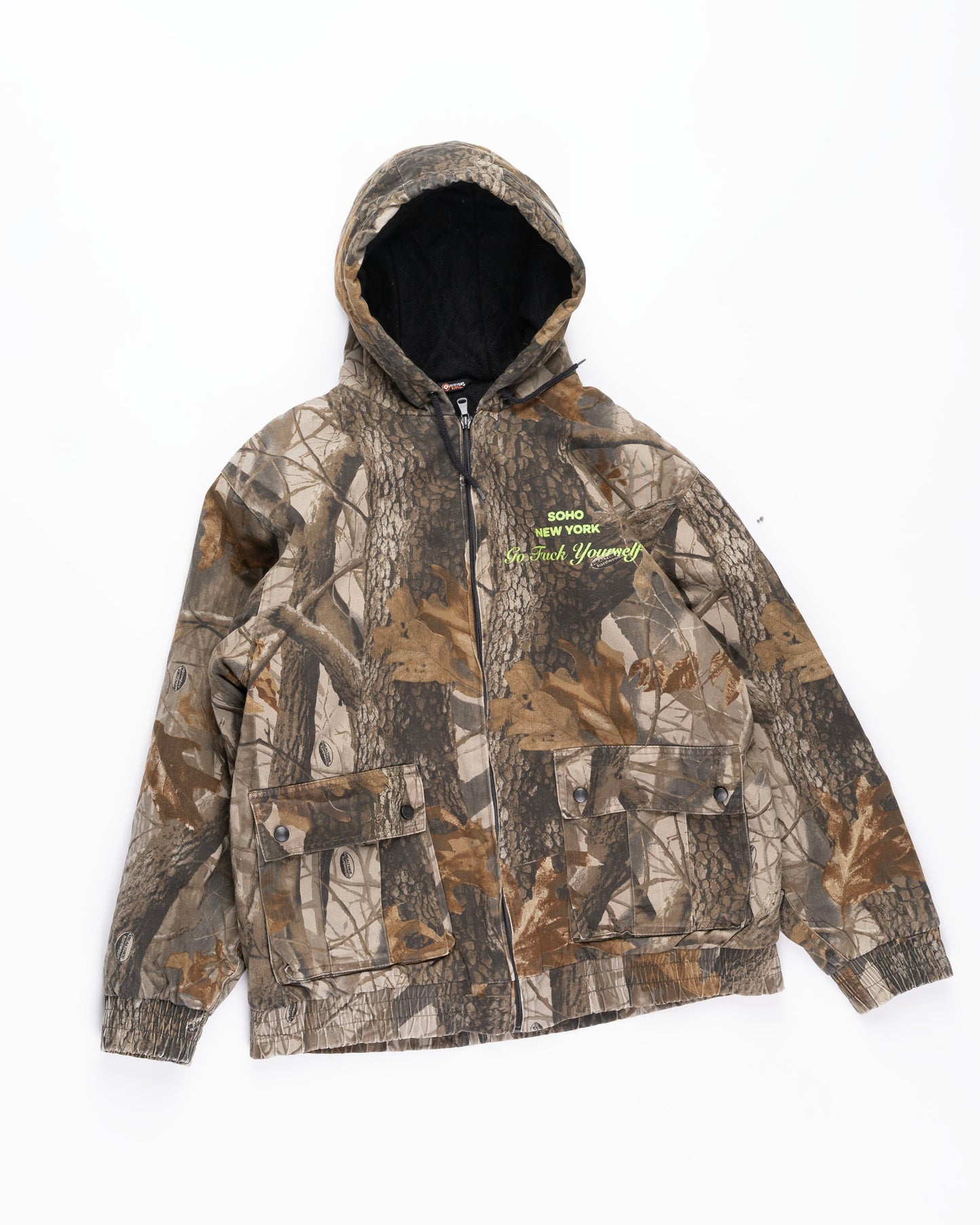 Real Tree Camo Jacket Size: Medium
