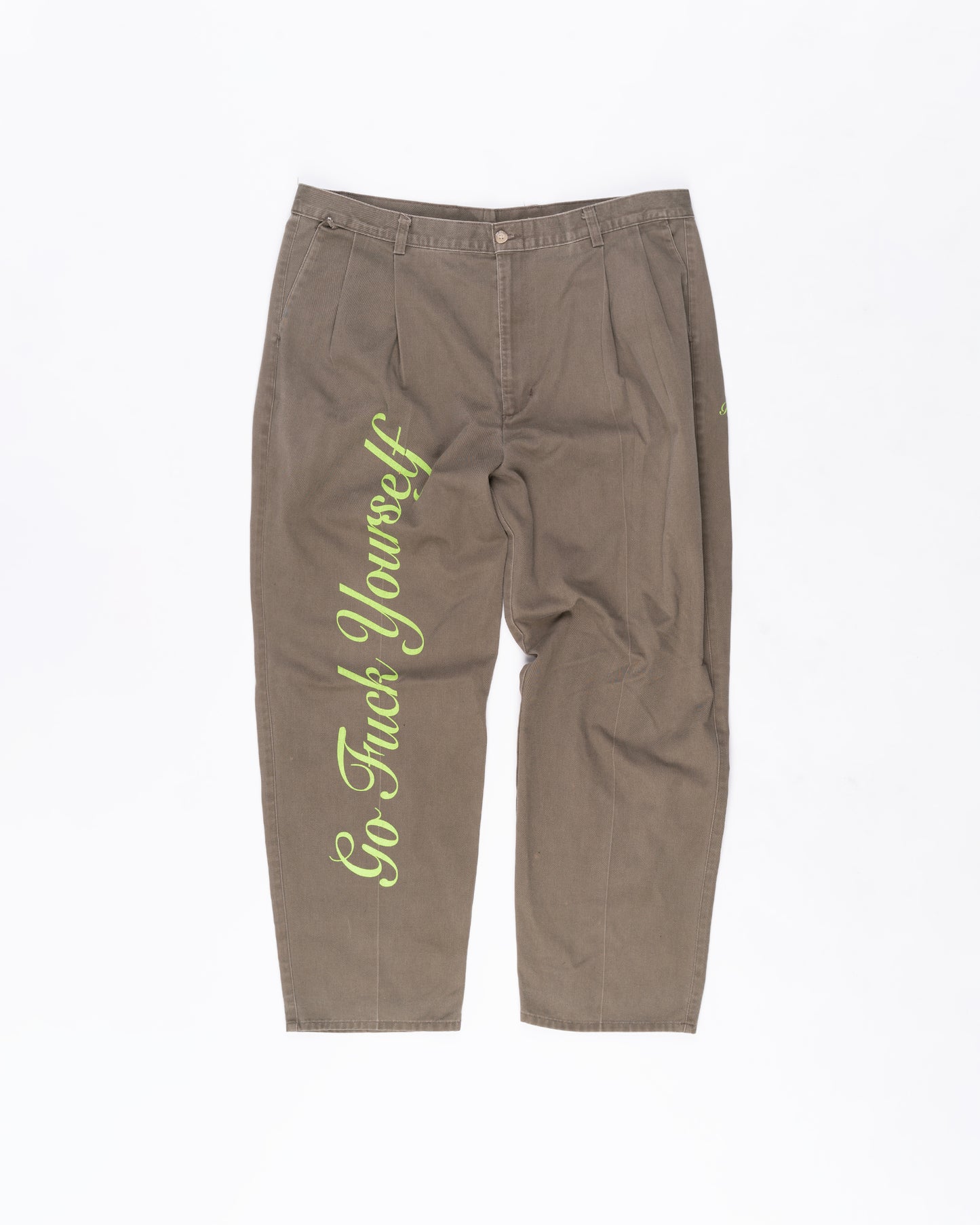 Pleated Chinos Size: 38