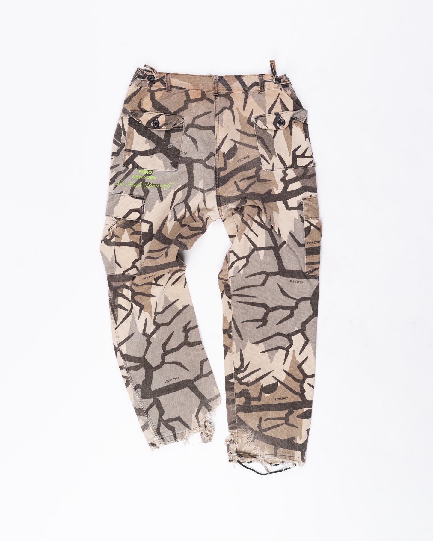 Camo Cargo Pants Size: Large