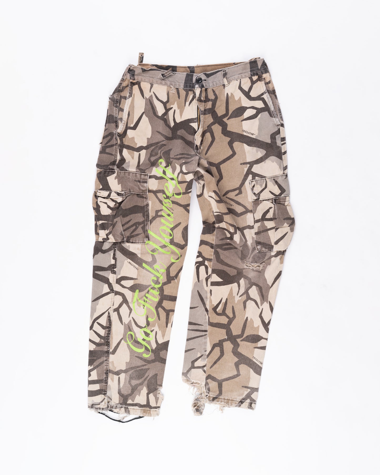 Camo Cargo Pants Size: Large