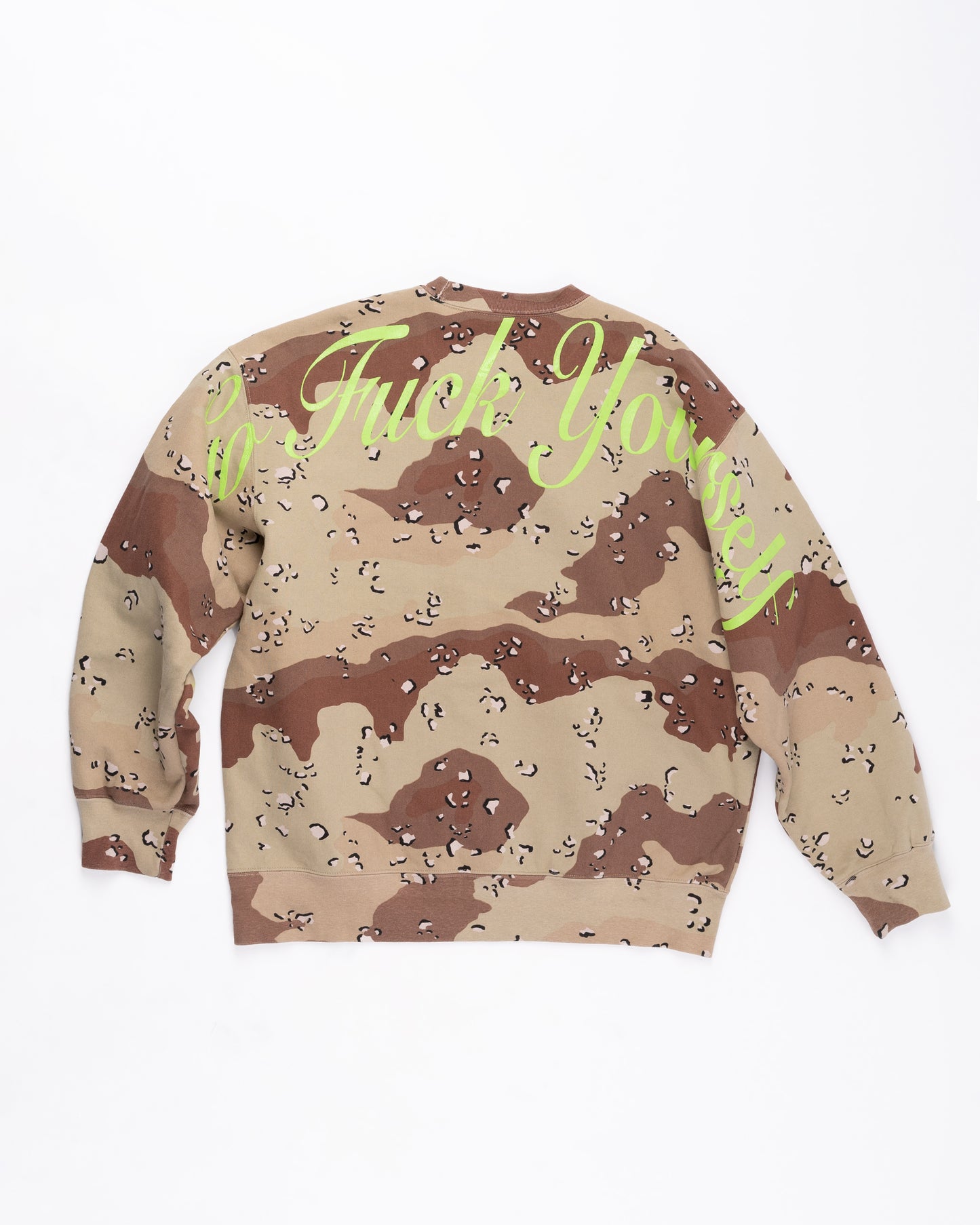 Supreme Camo Crewneck Size: XLarge
