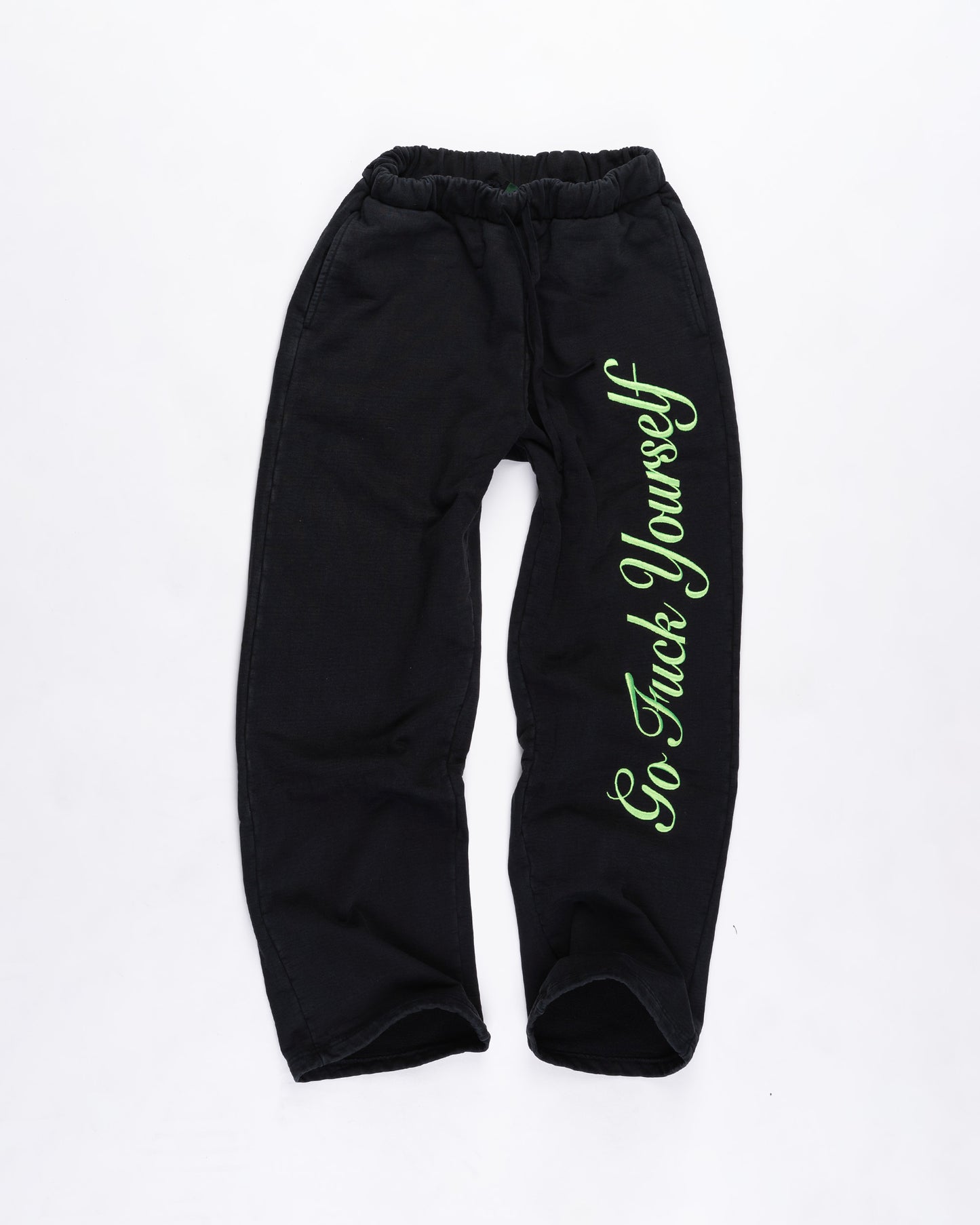 Black Embroidered 4G Sweats Size: Large