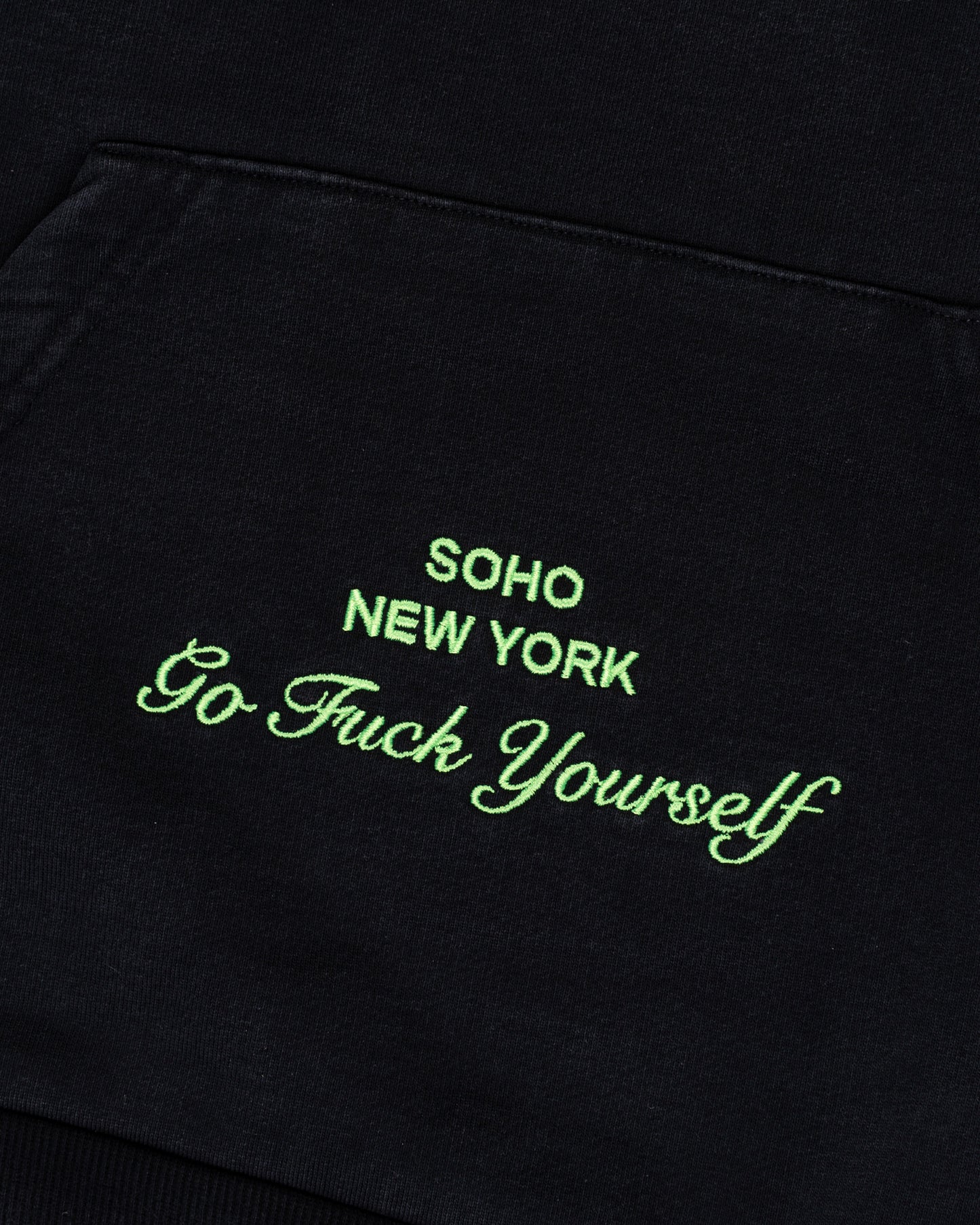Black Embroidered 4G Hoodie Size: Large