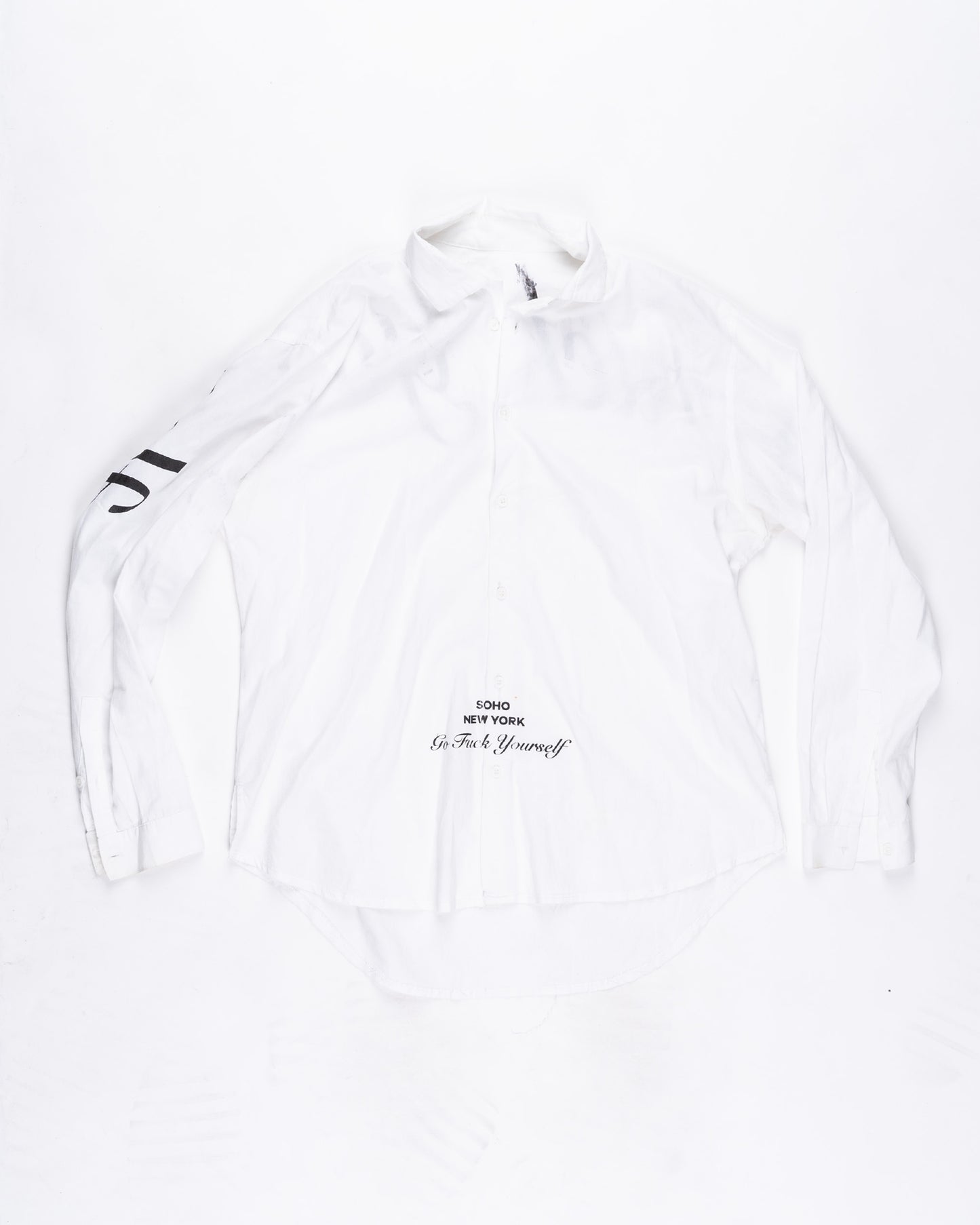 White Dress Shirt Size: Large