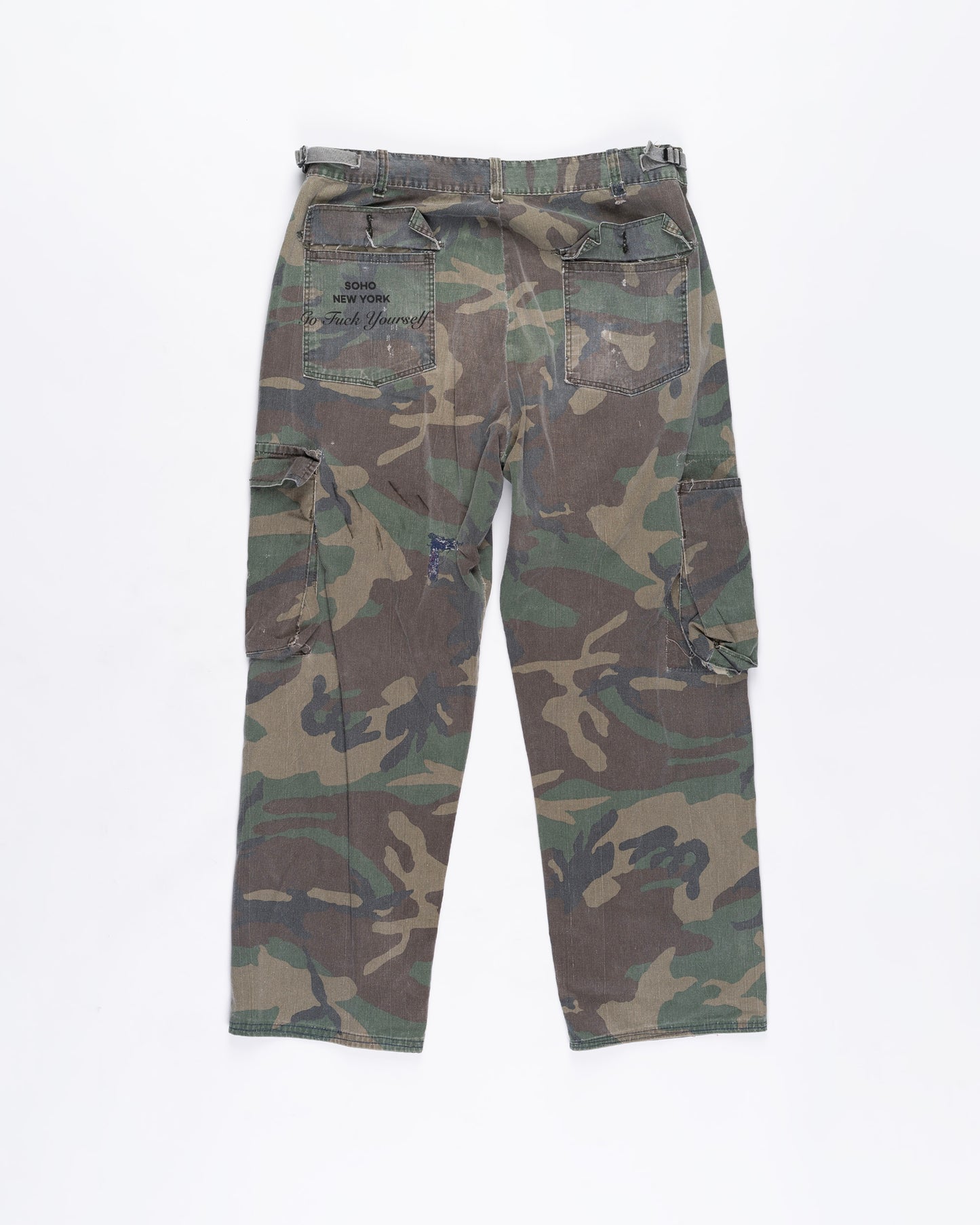 Camo Cargo Pants Size: Large