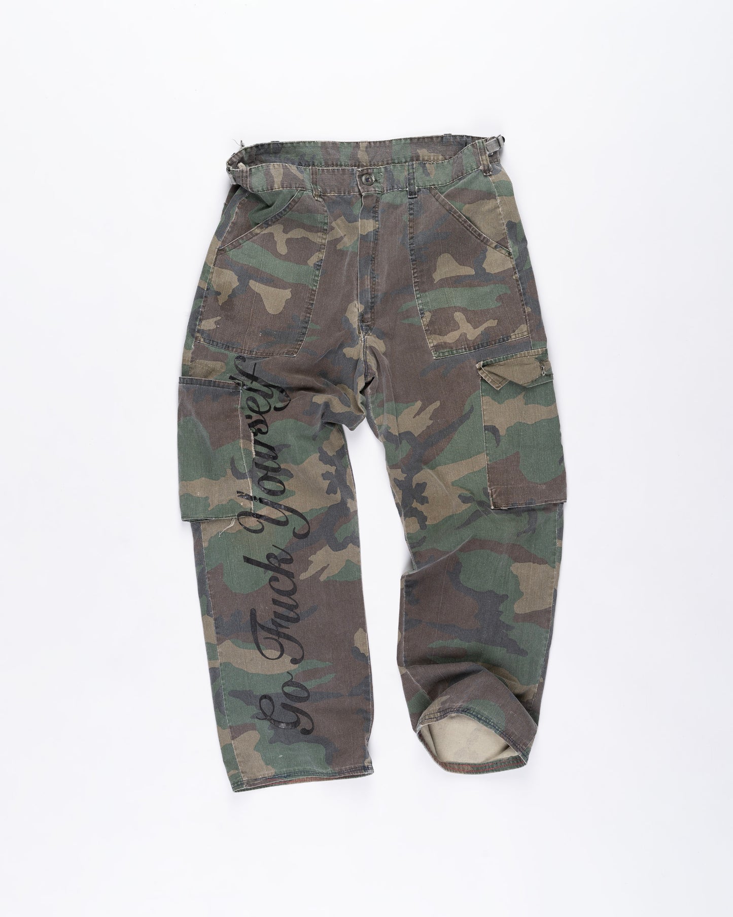 Camo Cargo Pants Size: Large