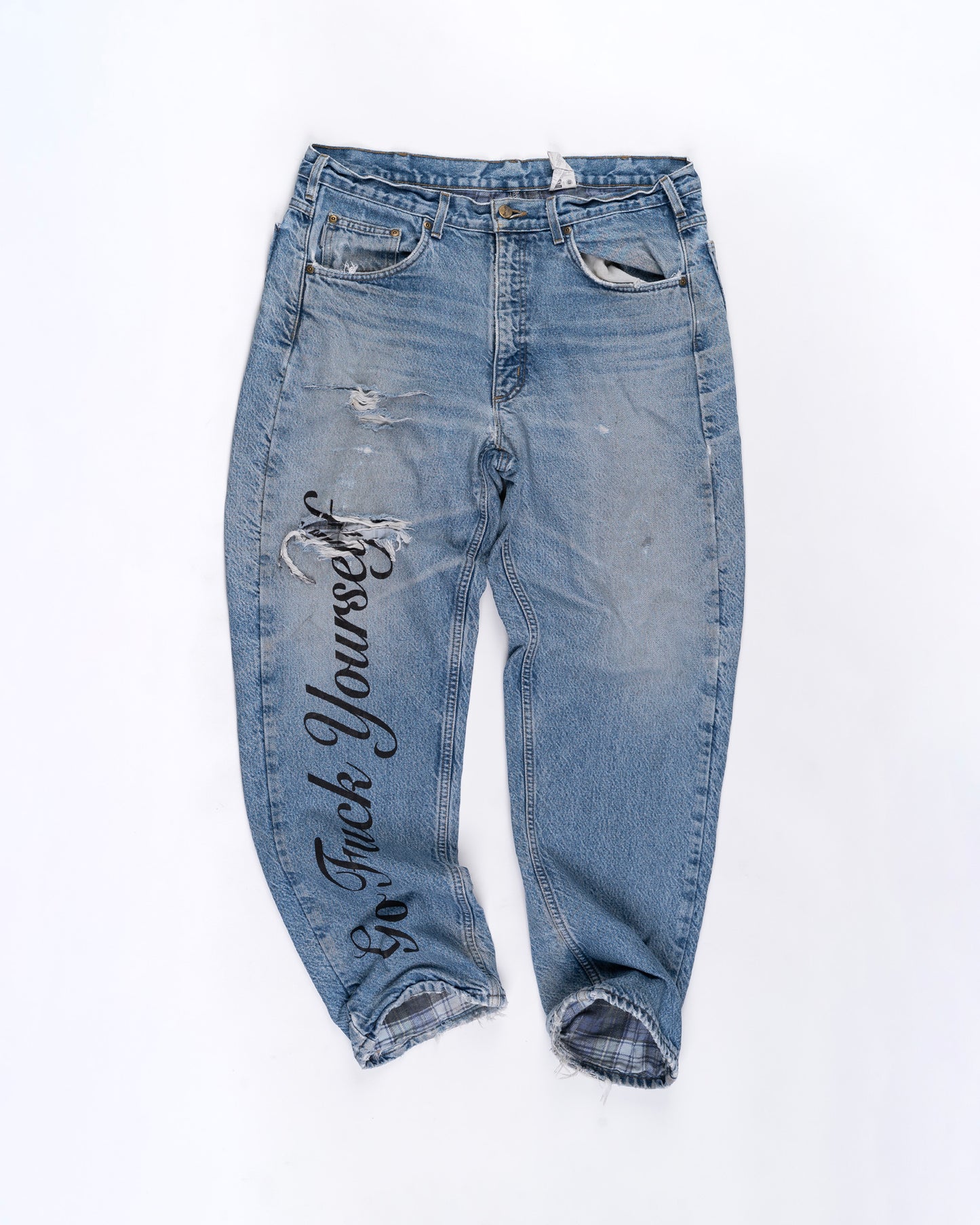 Blue Denim Carhart Pants Size: 42