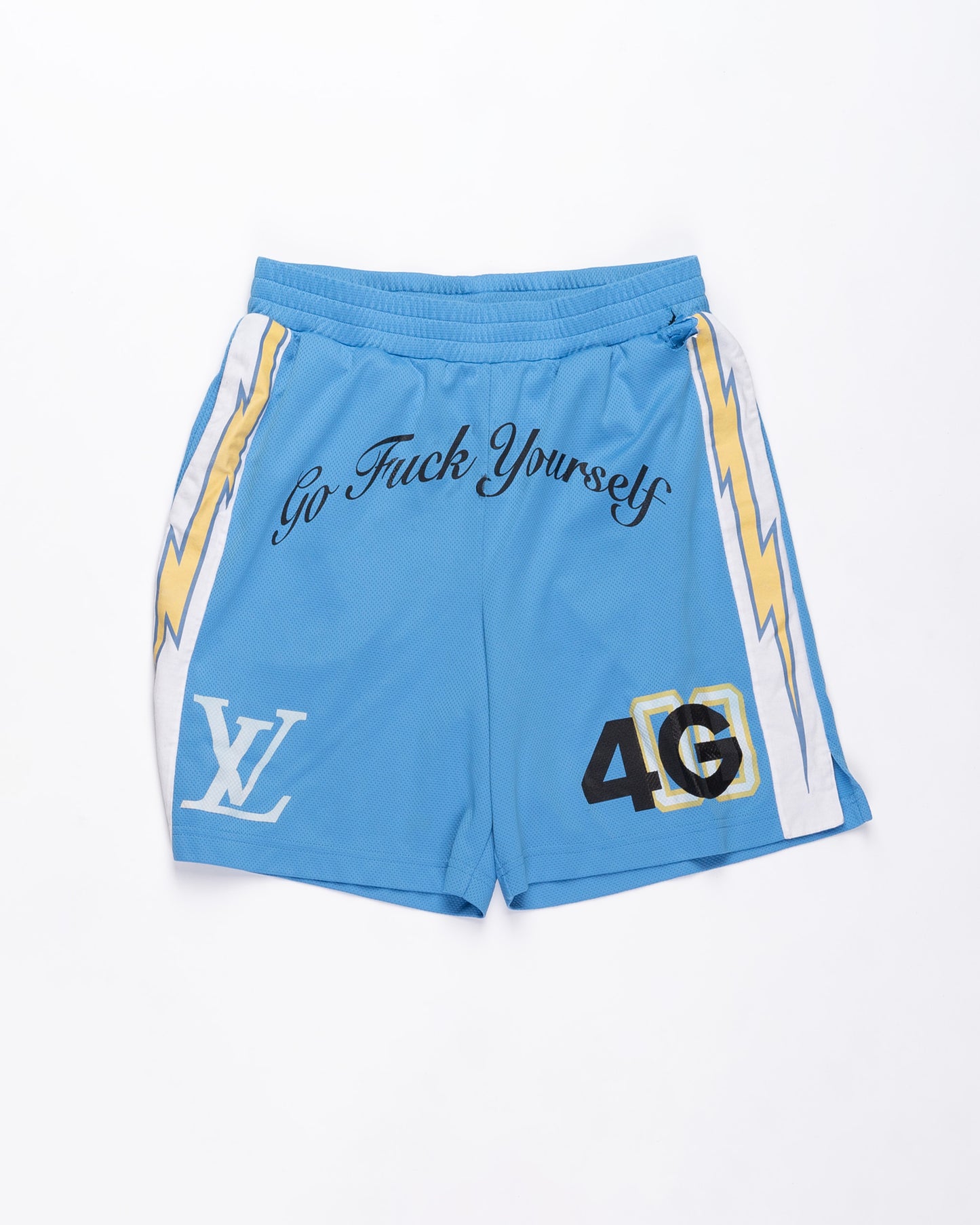Blue Louis Vuitton Basketball Shorts Size: Large