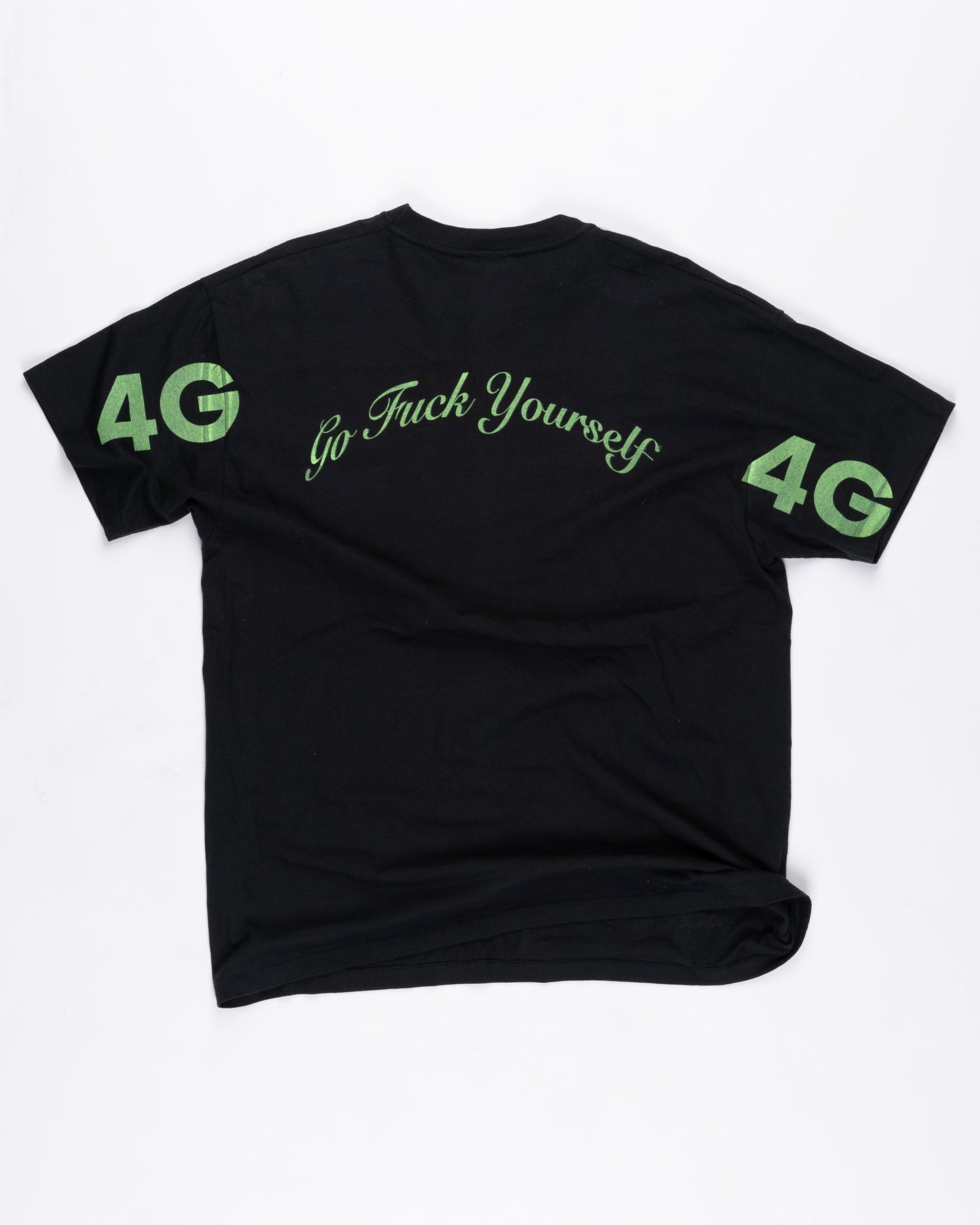 Black Crazy Print T-Shirt Size: XLarge