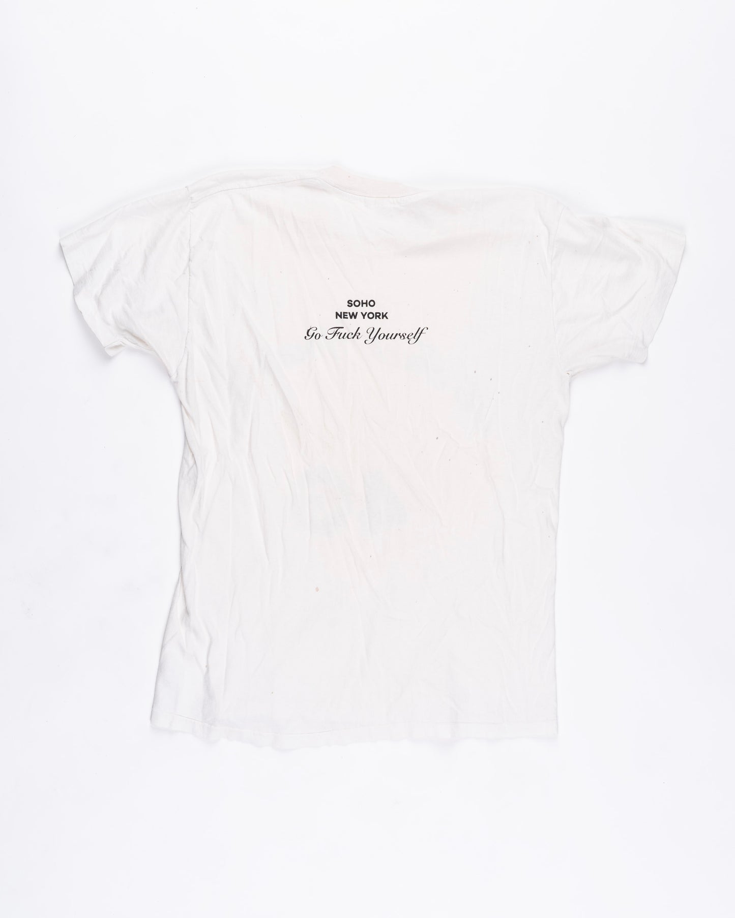 Cream T-Shirt Size: Large