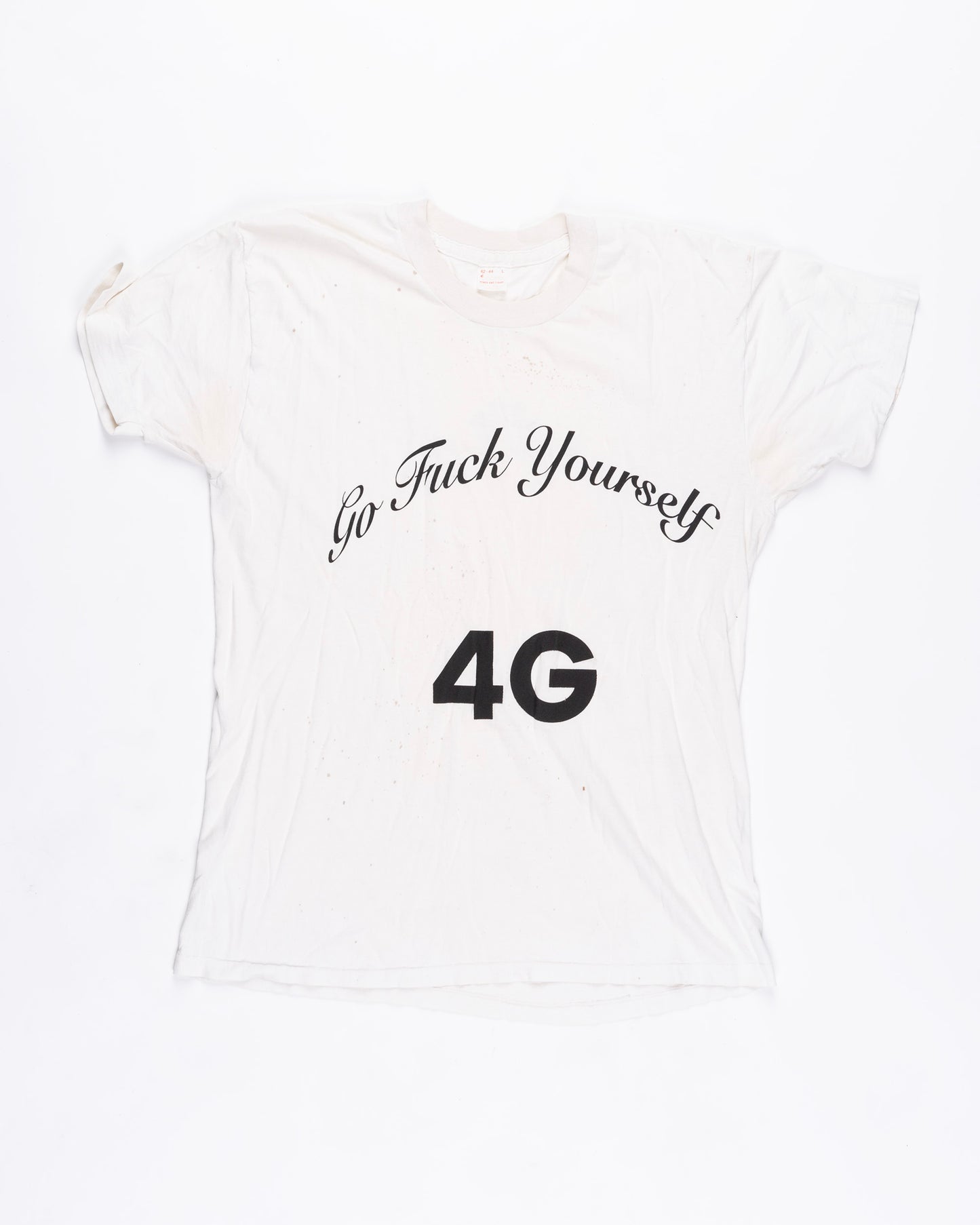 Cream T-Shirt Size: Large