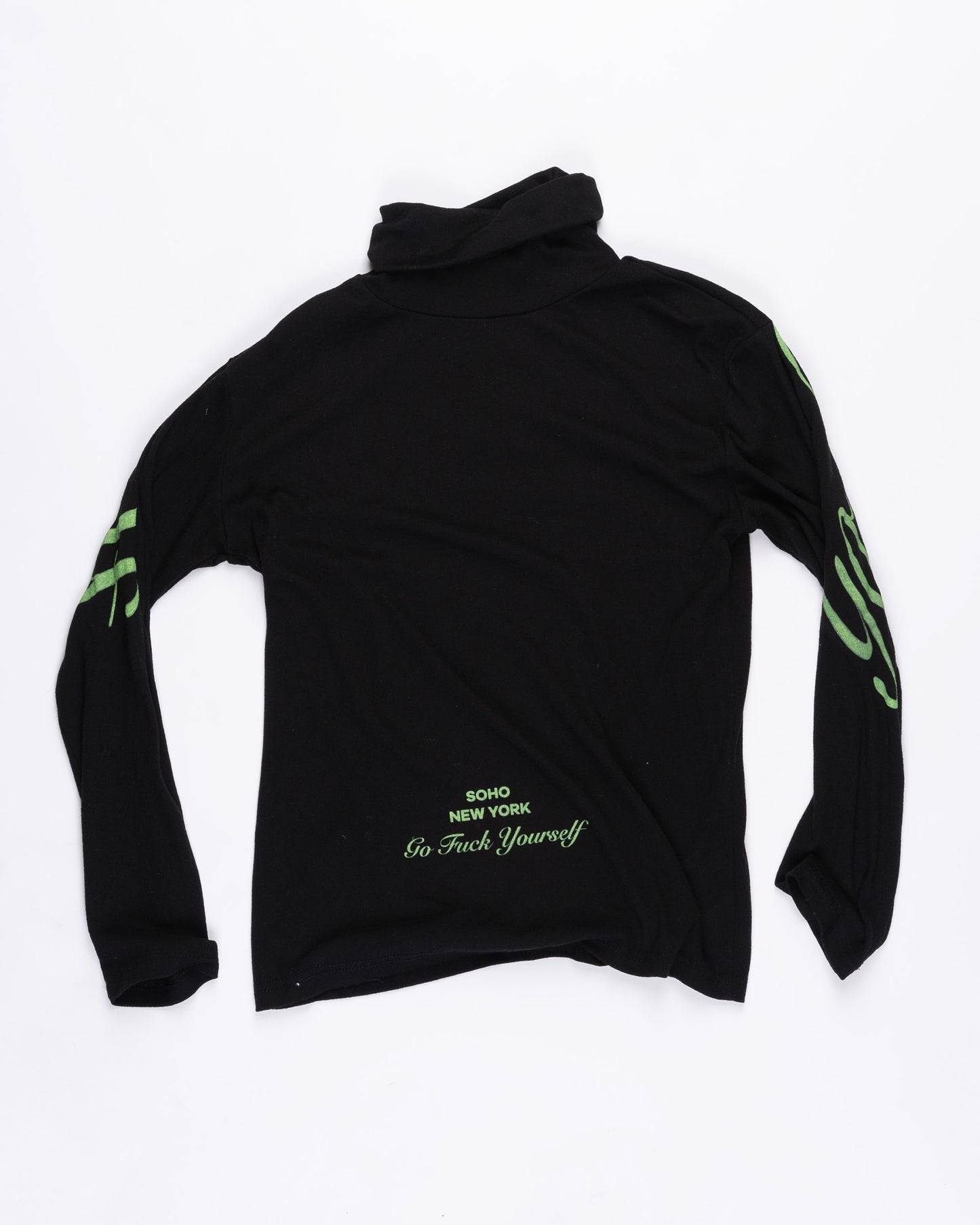 Black Turtle Neck Size: Large