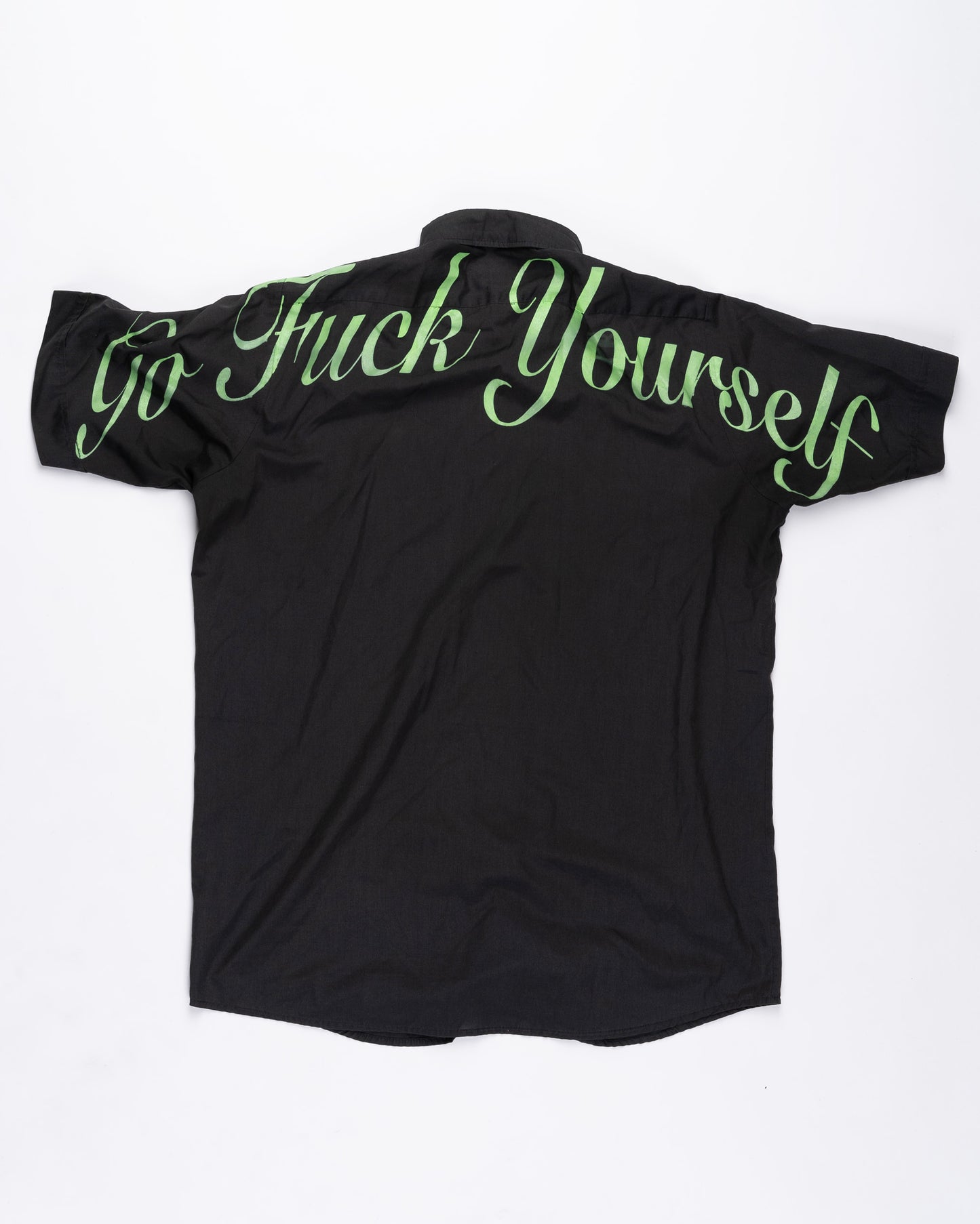 Black Button Up Size: Large