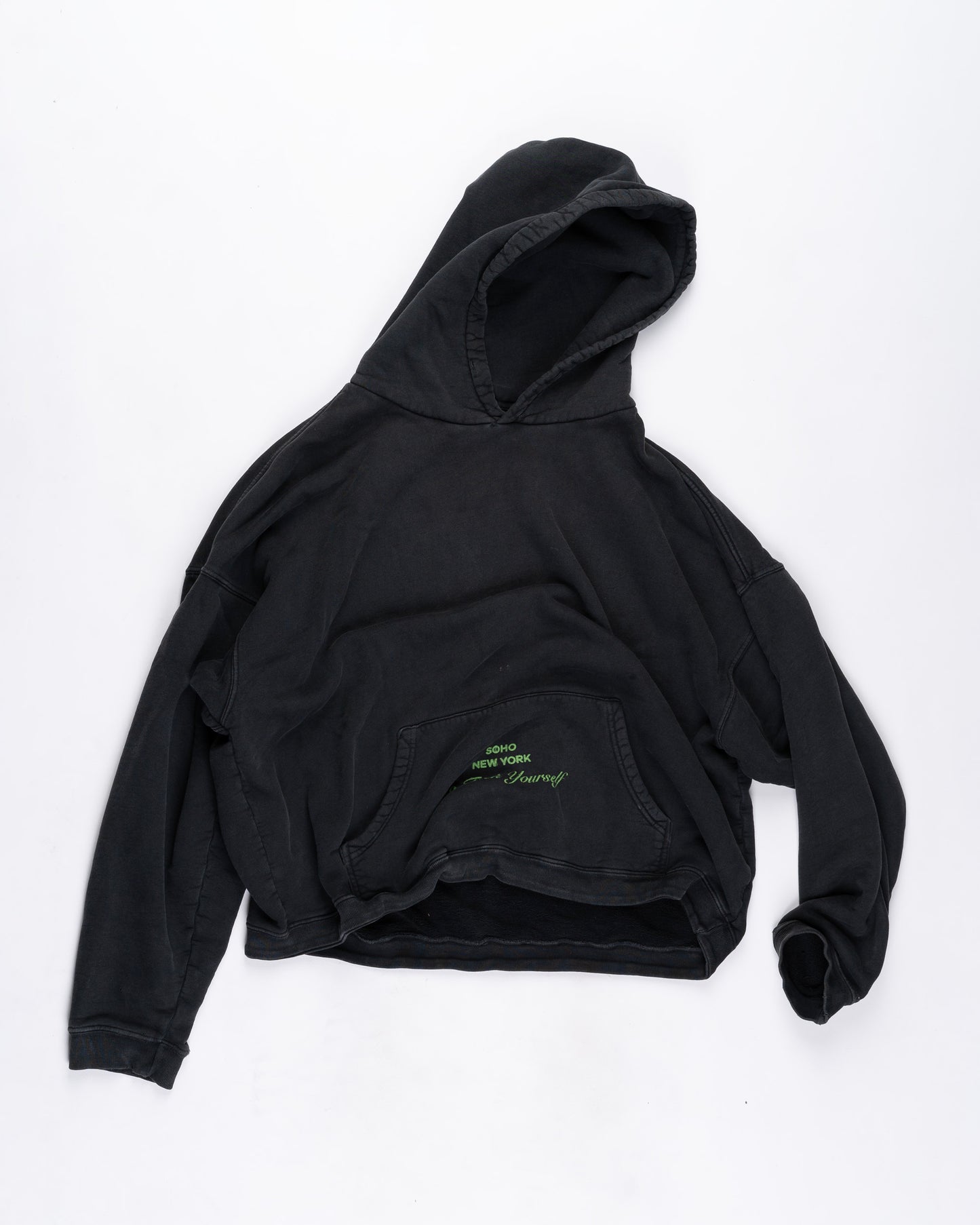 ERD Goth Girls Black Hoodie Size: XLarge