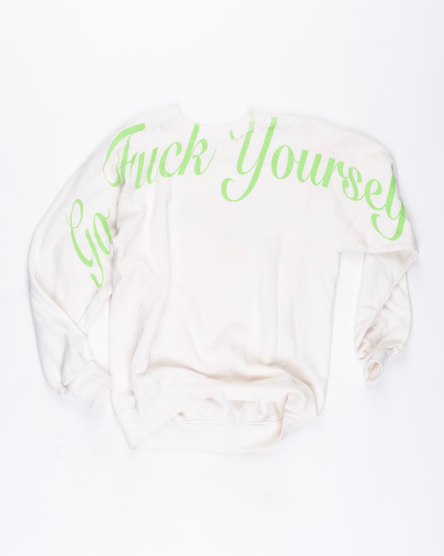 Cream New York Crewneck Size: Large