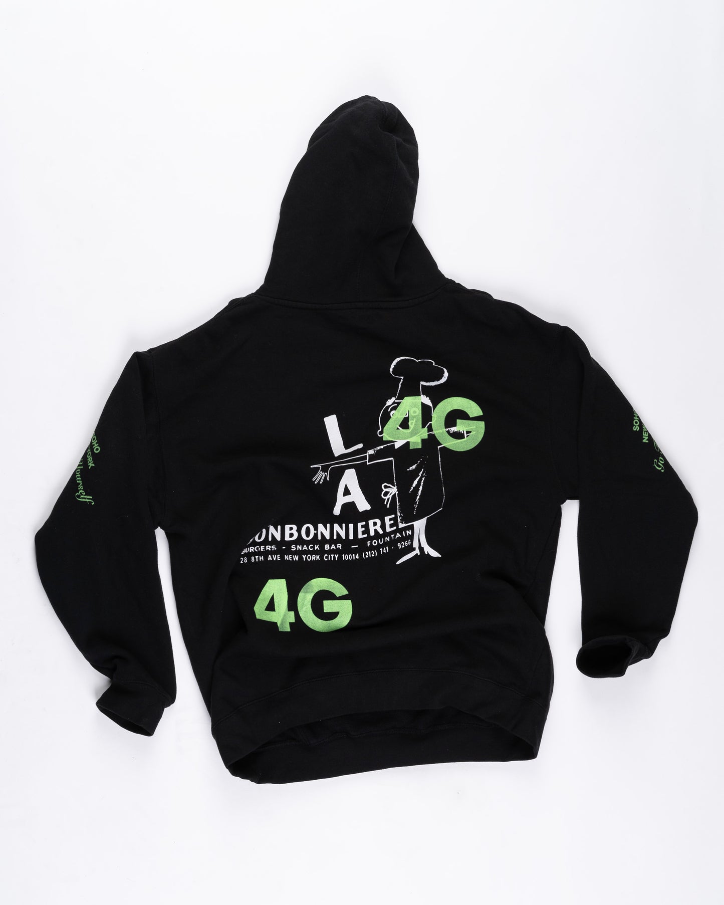 Black La Bonbonniere Hoodie Size: XLarge
