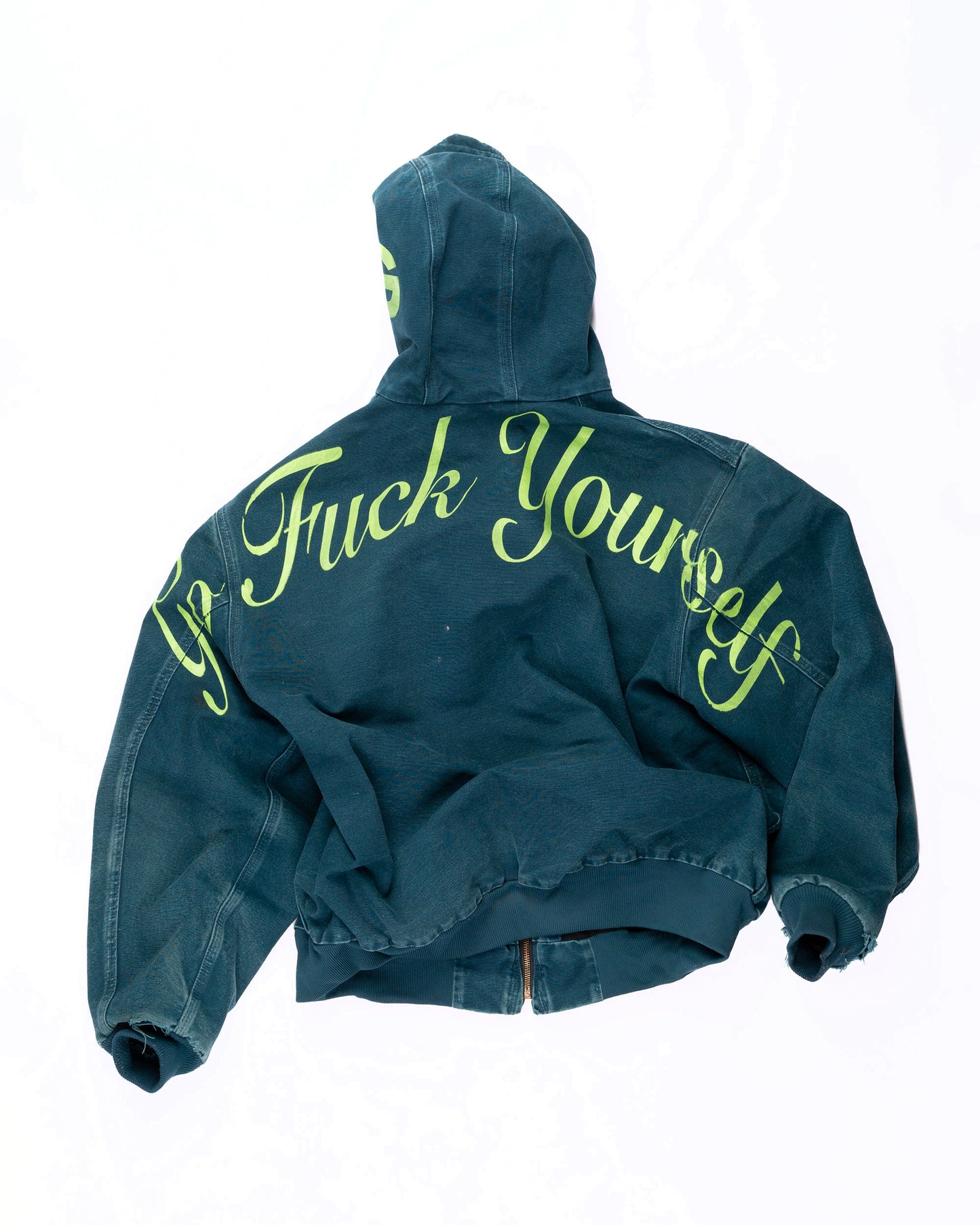 Turquoise Carhart Canvas Jacket Size: XLarge