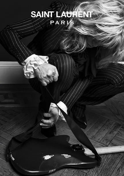 Courtney Love, Saint Laurent FW13 Campaign jacket