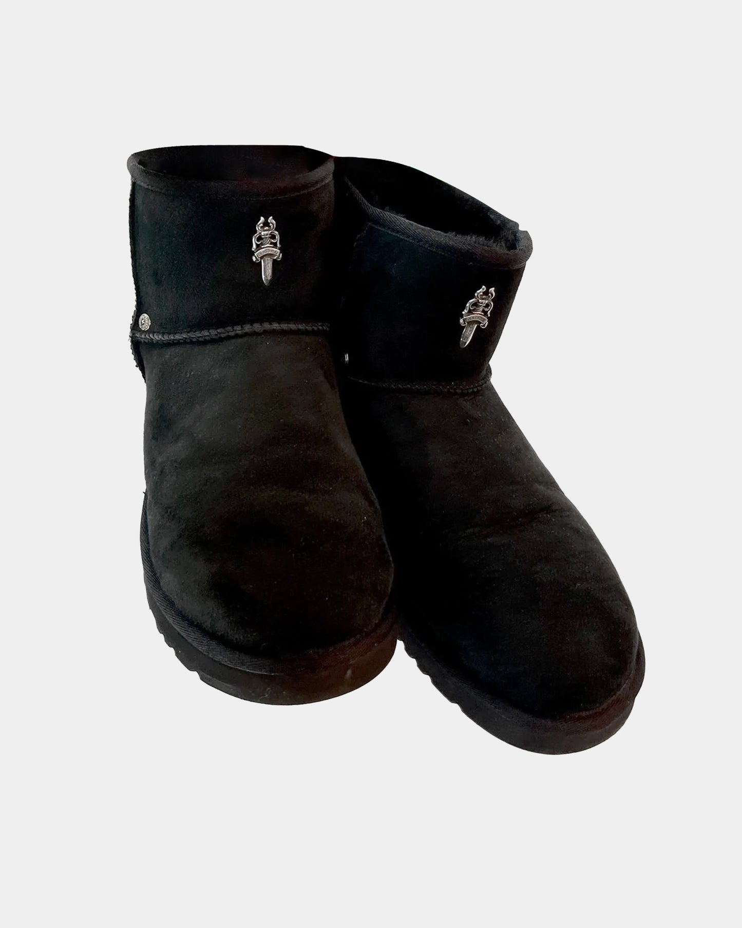 Chrome Hearts UGGS 2021 Black DAGGER Fits 10 10.5 11