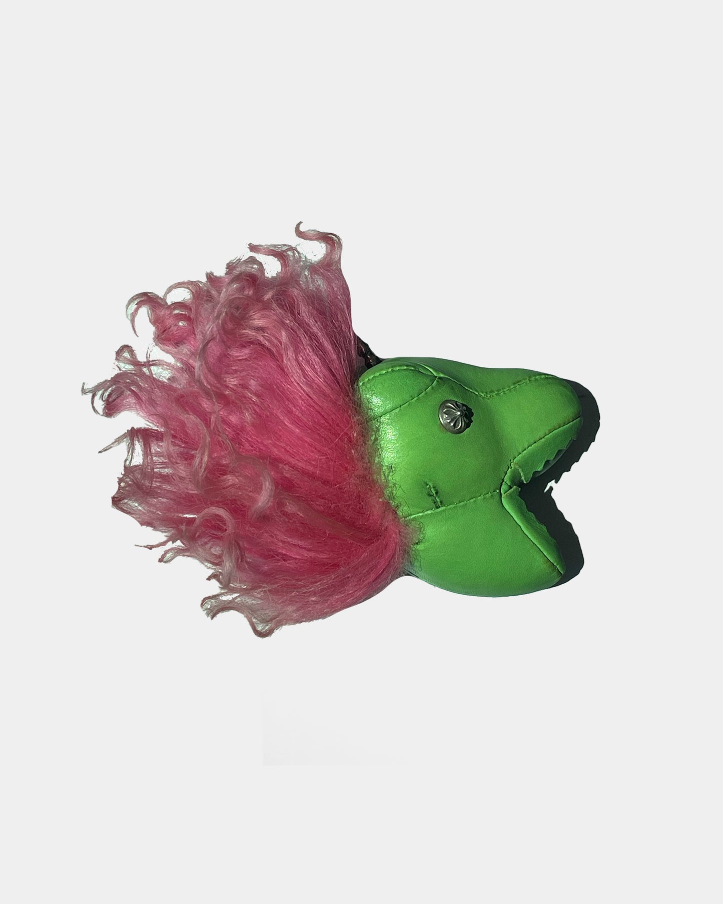 Chrome Hearts Leather Dinosaur Keychain