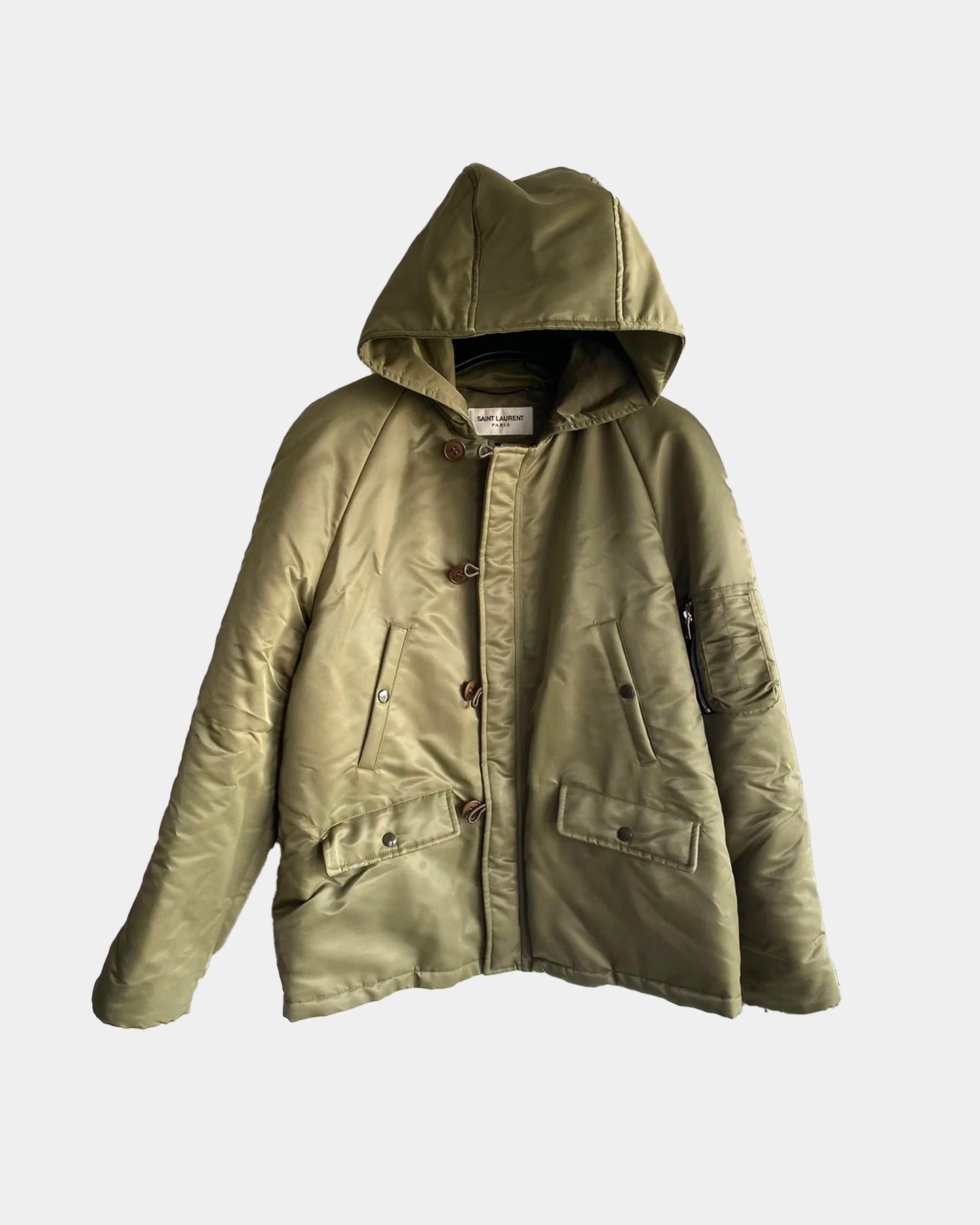 FW16 Palladium NEW Army Green Puffer Jacket EU54 $2890