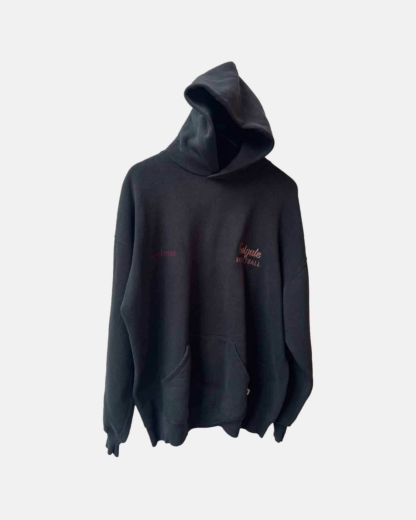 Vintage School 33 Basketball Team Black Hoodie