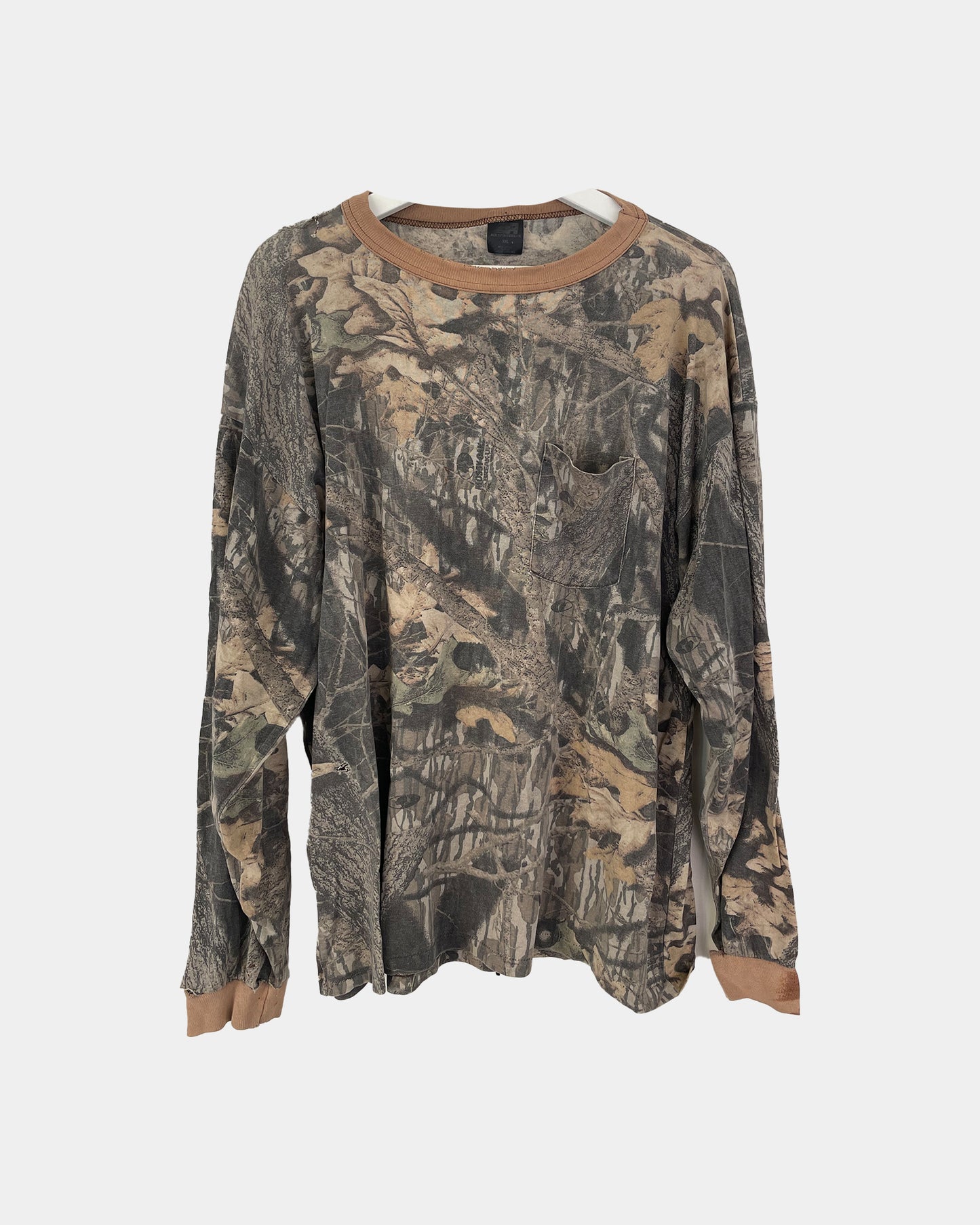VINTAGE CAMO CAMP LONGSLEEVE MEDIUM