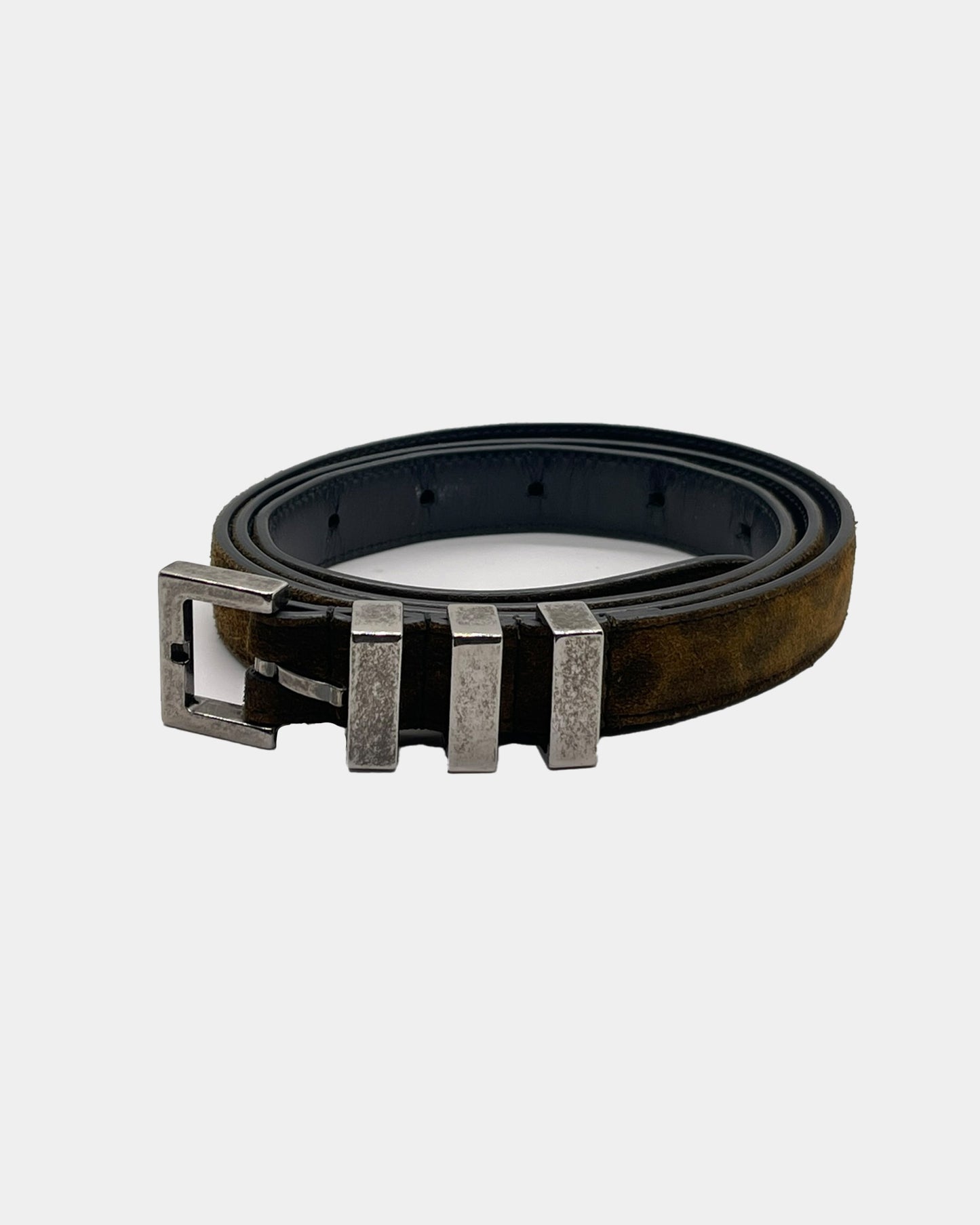 SLP LEOPARD HEDI SUEDE BELT FITS 31-34