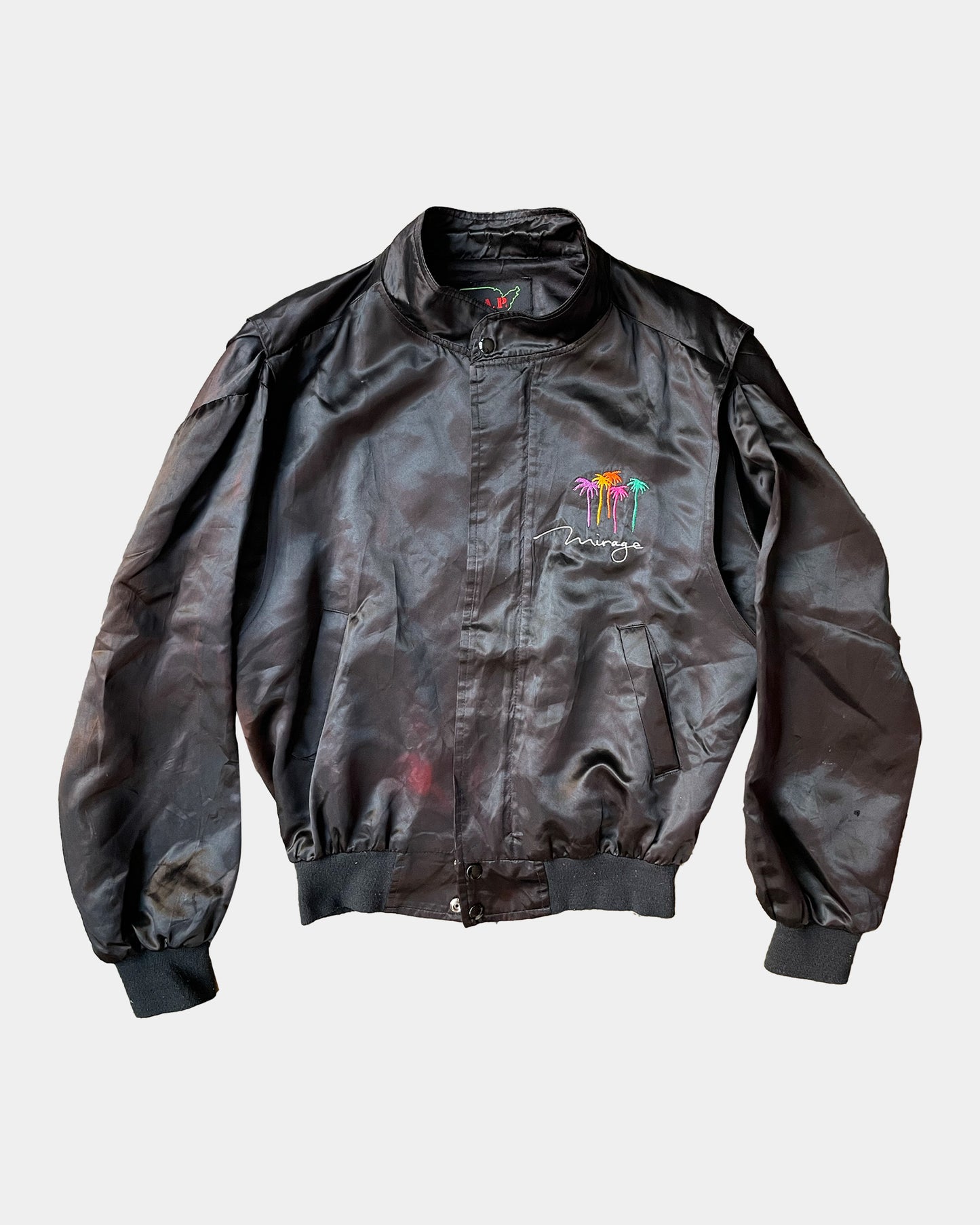 Mirage vintage Satin Jacket size L/XL