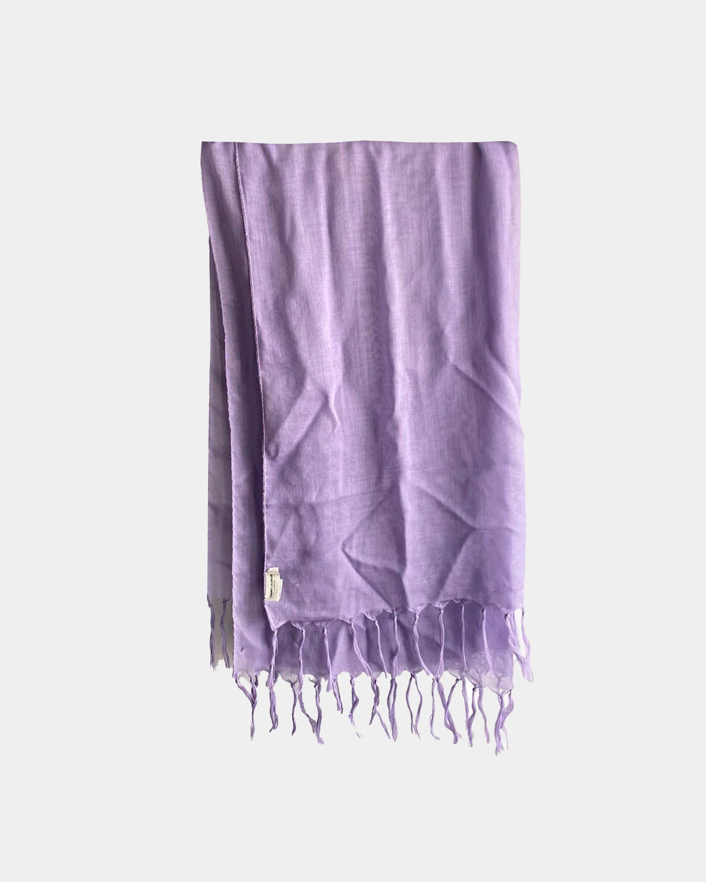 SS16 Surf Sound Large SILK CASHMERE Lavender Purple Scarf