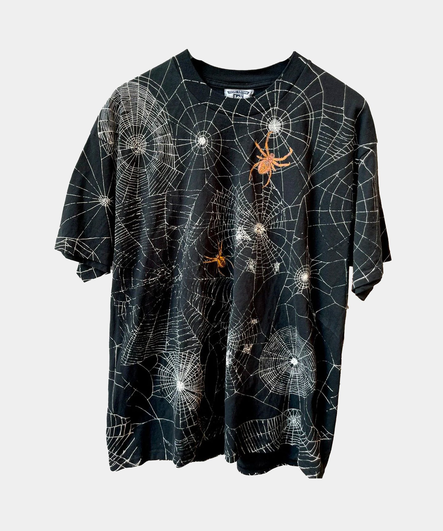 Vintage 90s SPIDER WEB All Over Shirt