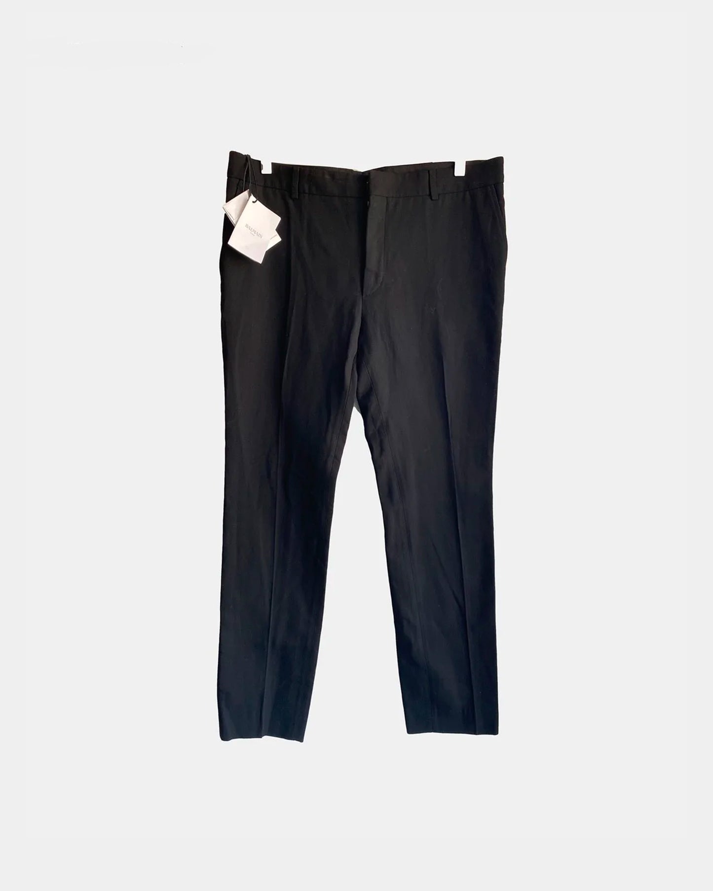 Balmain NEW FW18 Black Side Stripe Pants EU52 US32